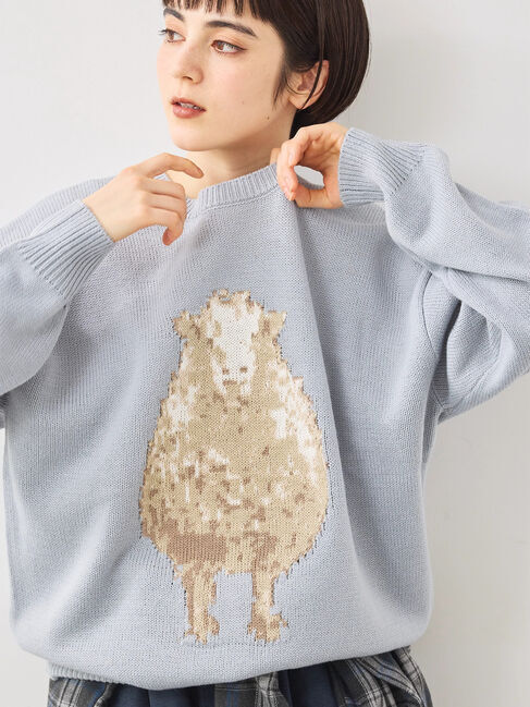 SM2「アニマルニットプルオーバー」|ニット・セーター|