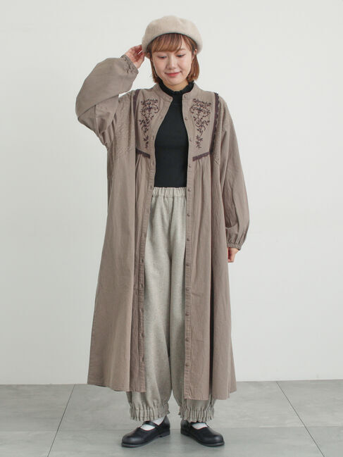 Samansa Mos2「【帯電防止裏地】ヘリンボーンバルーンパンツ《M/Lサイズ》」|その他|