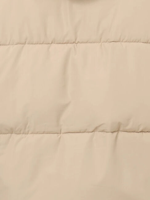 Samansa Mos2 blue「裾ラウンド中綿ブルゾン」|ブルゾン・スタジャン|