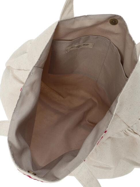 Samansa Mos2「ローズ柄スカラップ刺繍バッグ」|その他|