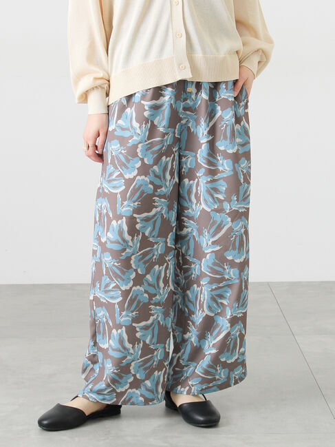 Samansa Mos2「総柄イージーパンツ」|その他|