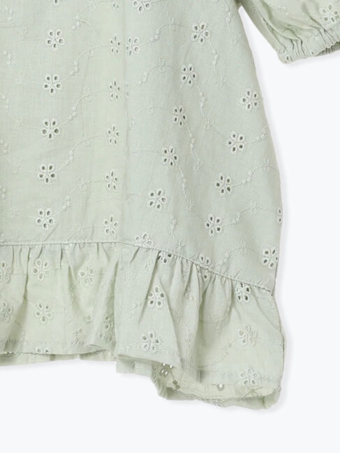 Samansa Mos2 Lagom「フラワー刺繍パフスリーブブラウス」|シャツ・ブラウス|