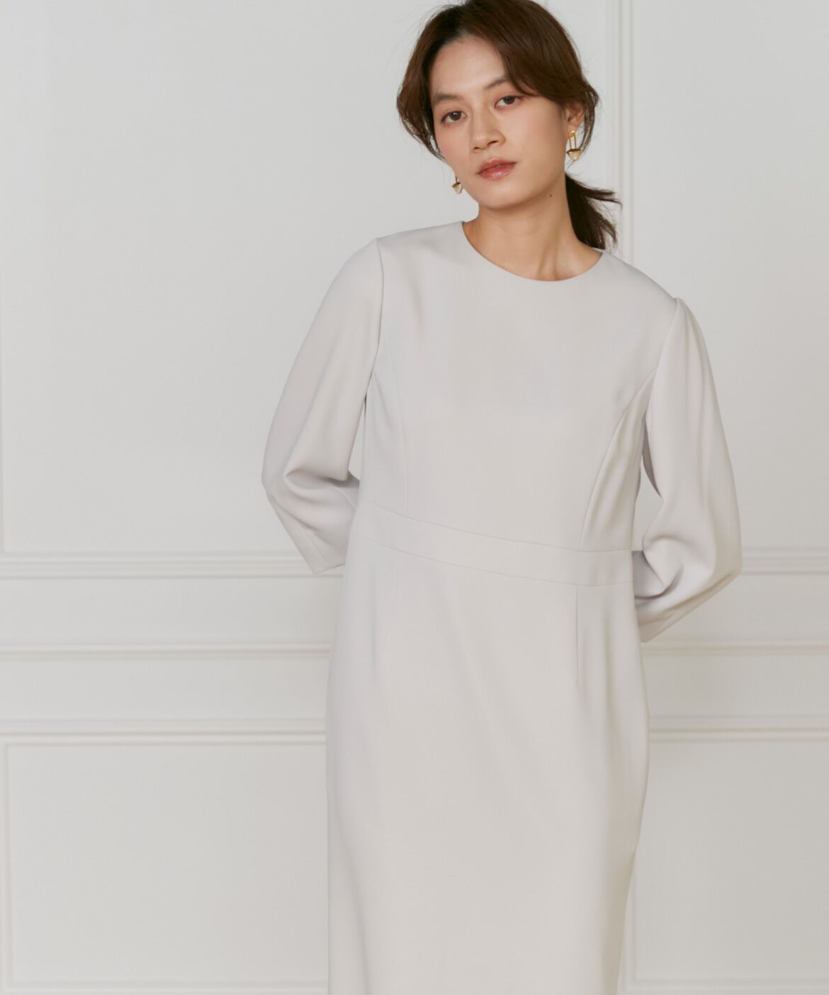 INED「ハイウエストワンピース」|ワンピース|グレーベージ 3