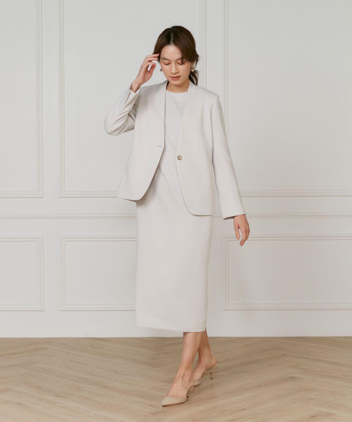 INED「ハイウエストワンピース」|ワンピース|