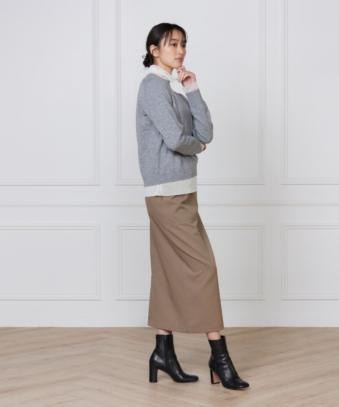 DAY by DAY it&rsquo;s international「カシミヤ混クルーネックプルオーバー《CASH5》」|ニット・セーター|