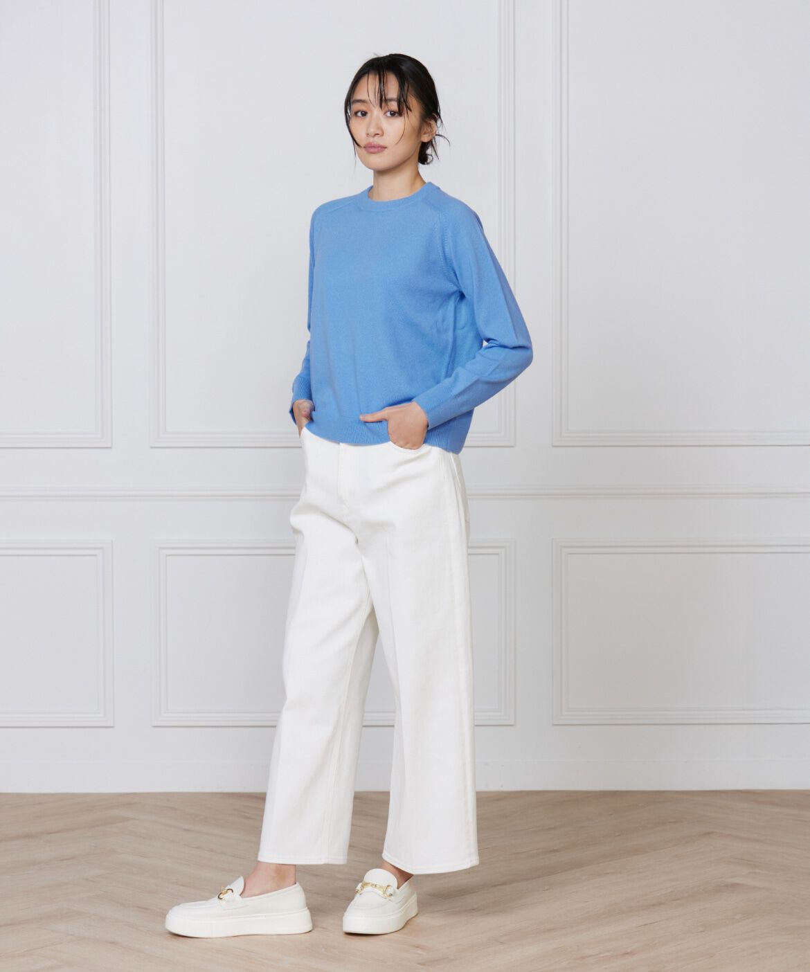 DAY by DAY it&rsquo;s international「カシミヤ混クルーネックプルオーバー《CASH5》」|ニット・セーター|