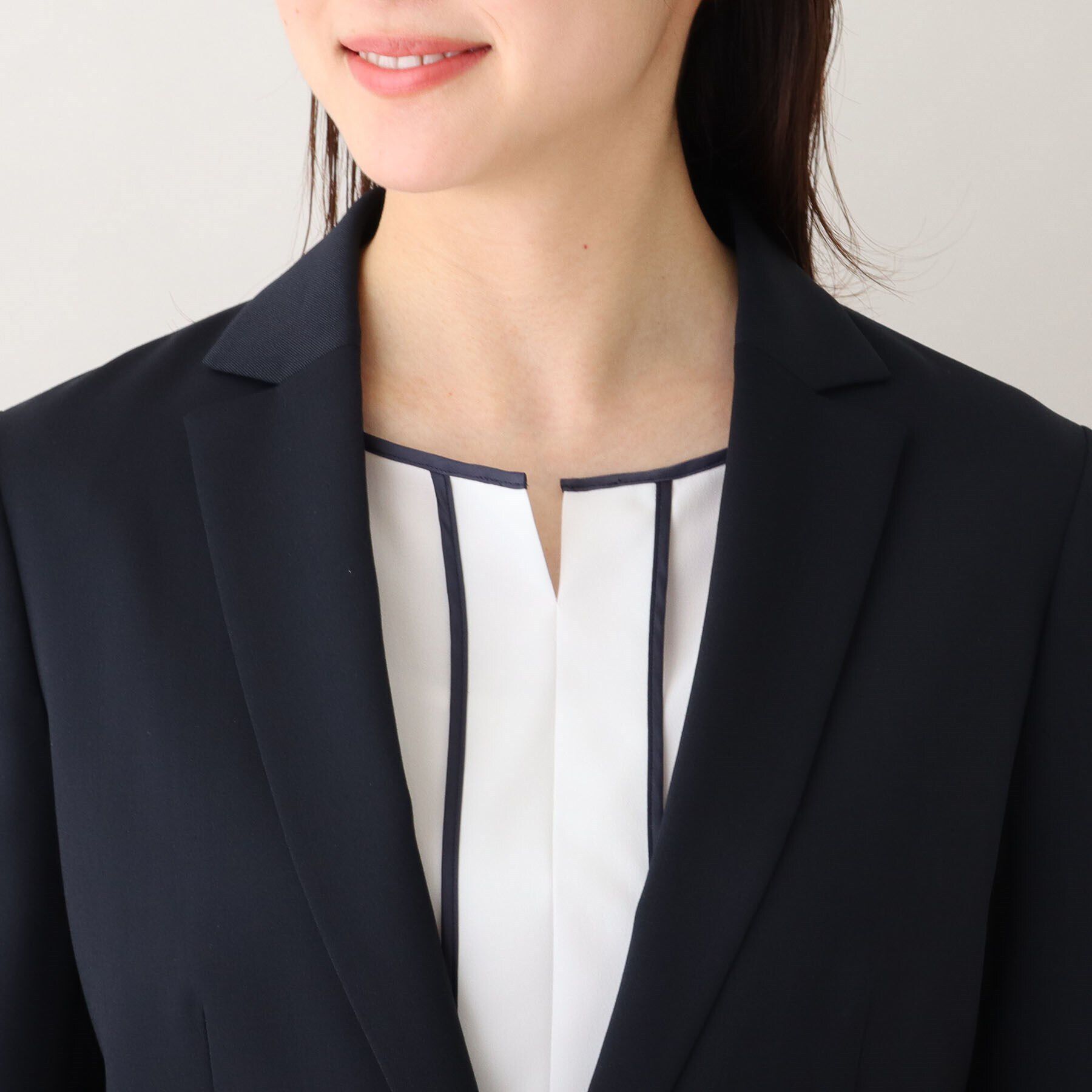 UNTITLED「【軽くて快適！】ウール混 ストレッチテーラードジャケット」|テーラードジャケット|