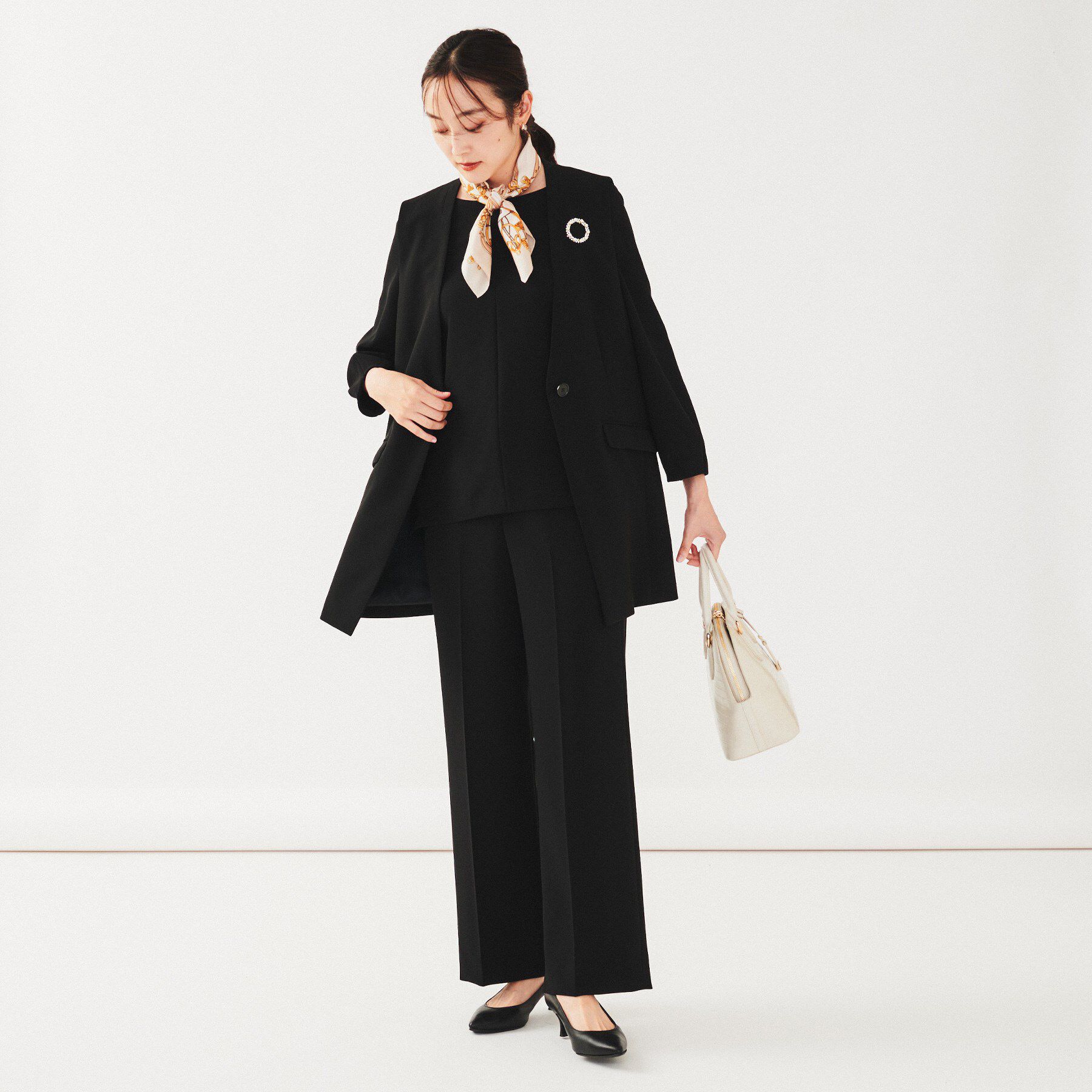 UNTITLED「【セットアップ可能】ペプラムブラウス」|シャツ・ブラウス|