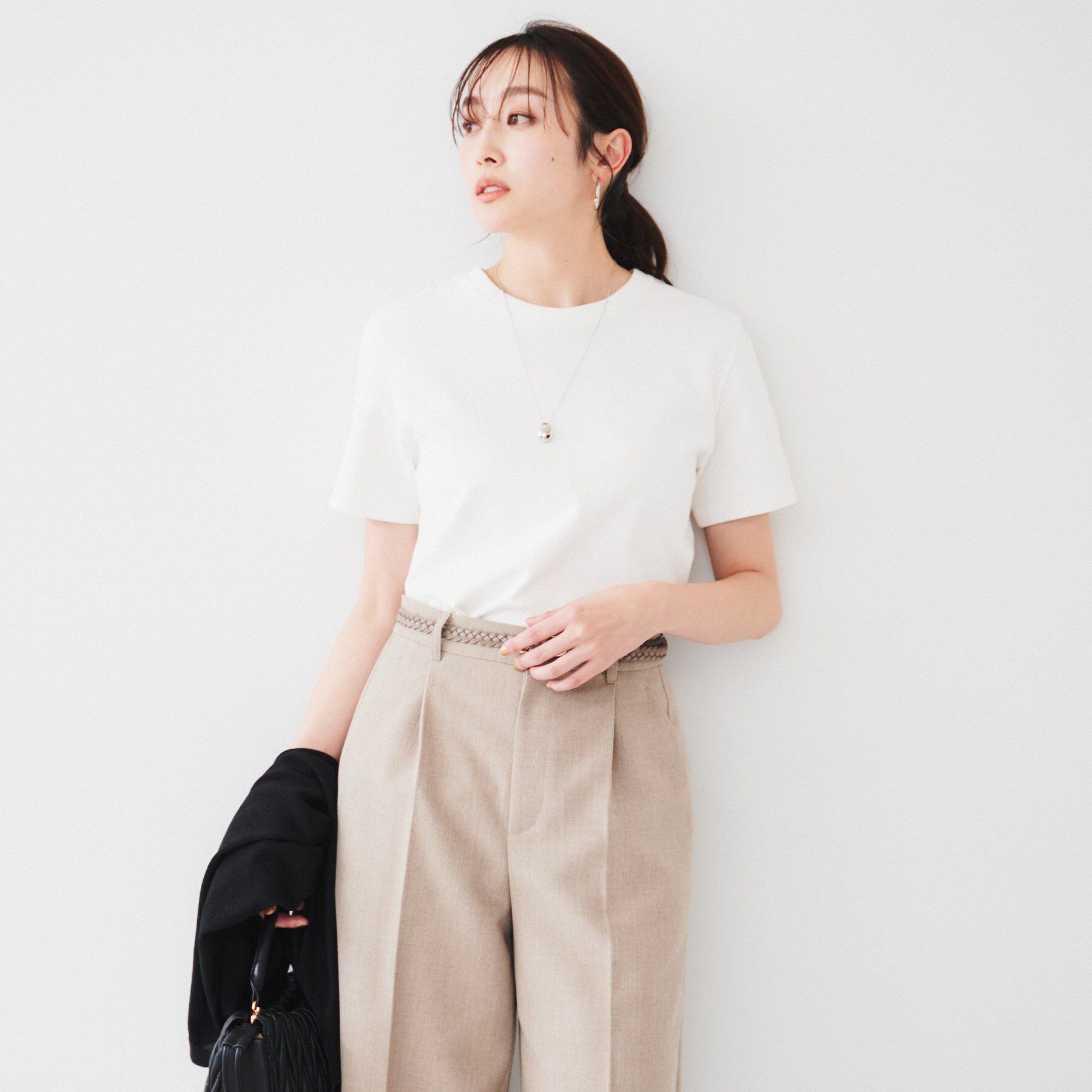 UNTITLED「ラフコットンTシャツ」|Tシャツ・カットソー|