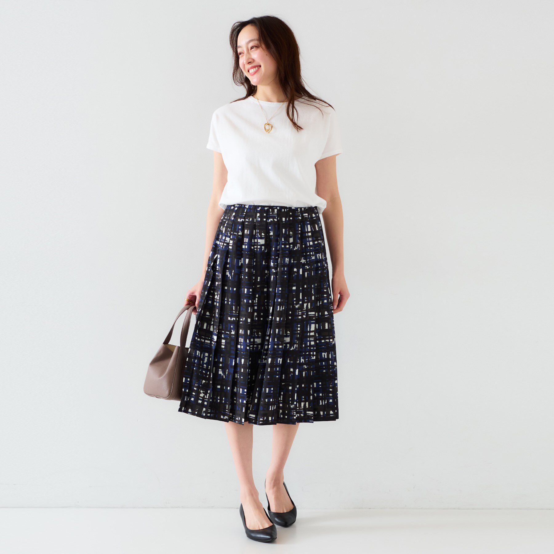 UNTITLED「【11色展開/コットン100/アンサンブル可能】 プルオーバーニット」|ニット・セーター|