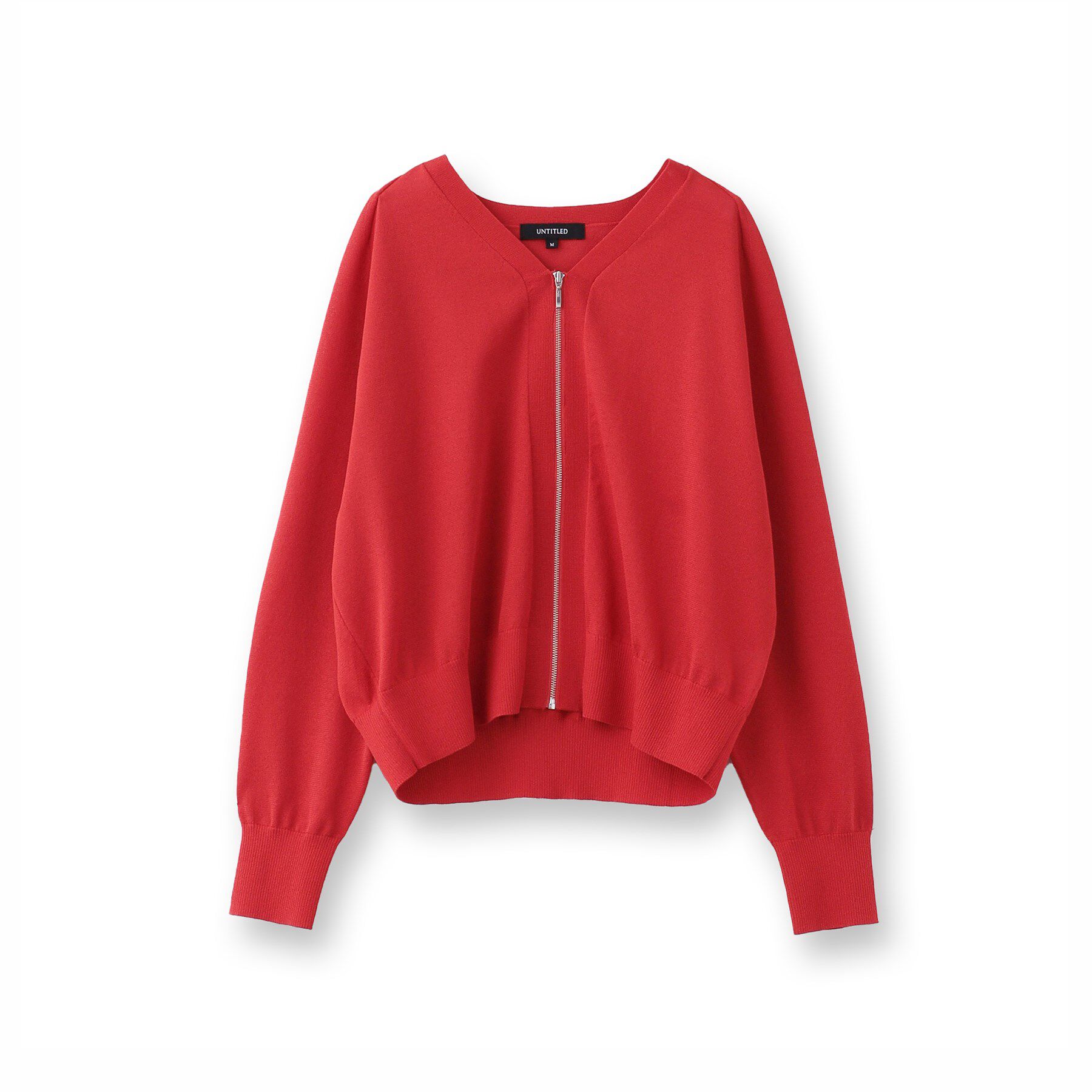 UNTITLED「【体型カバー/日除け】シアーニットカーディガン」|カーディガン|