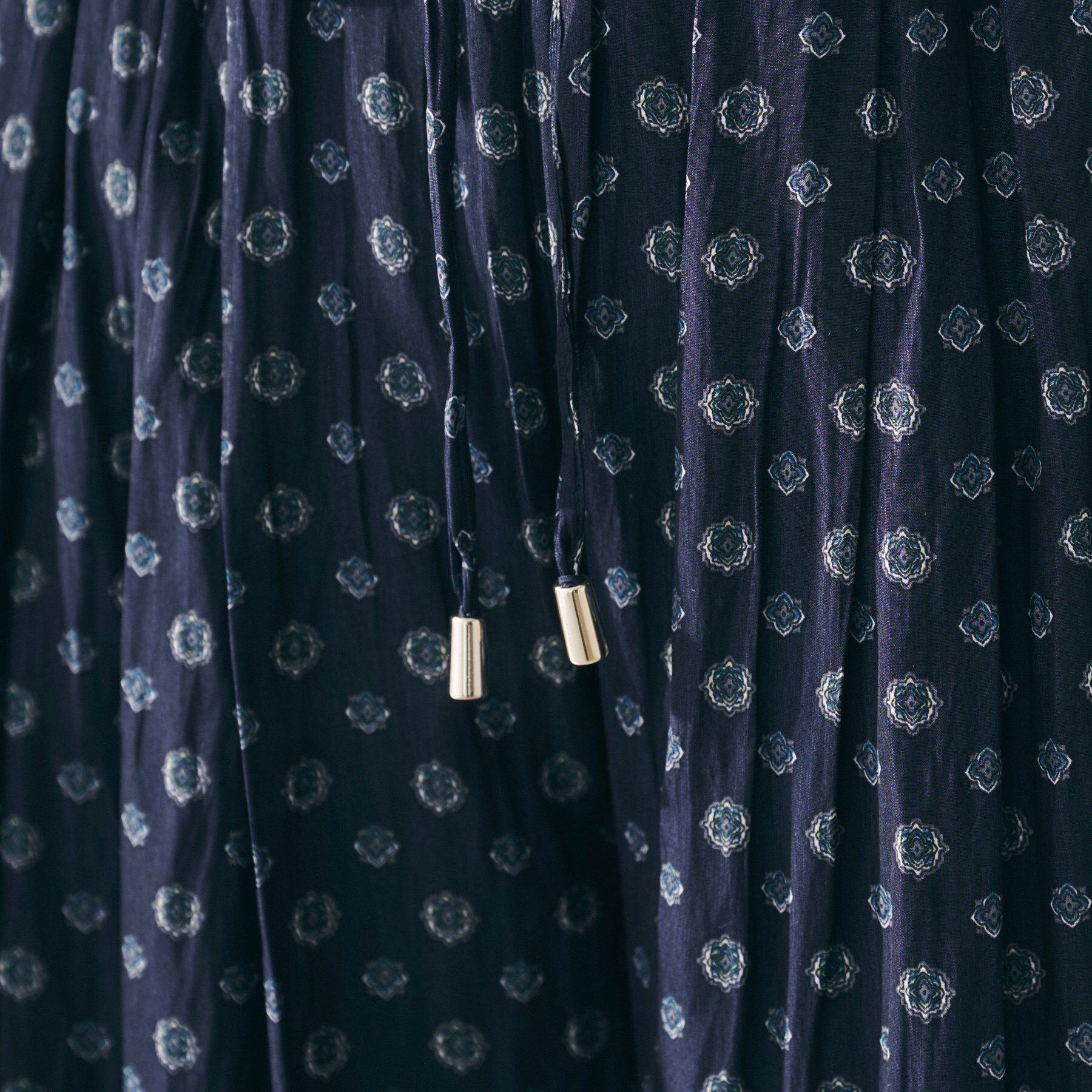 UNTITLED「【セットアップ可能/ウエストゴム】小紋柄パンツ」|その他|