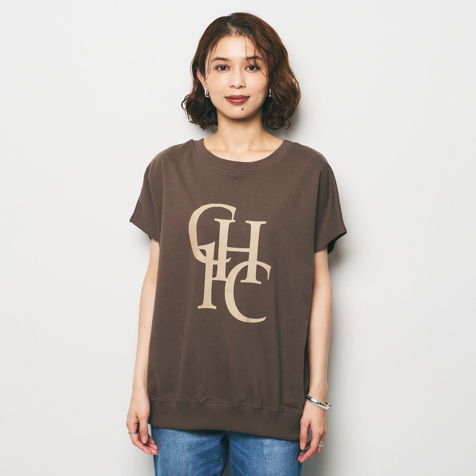 UNTITLED「【CHIGNON】別注 ミニ裏毛フレンチスリーブプルオーバー」|Tシャツ・カットソー|