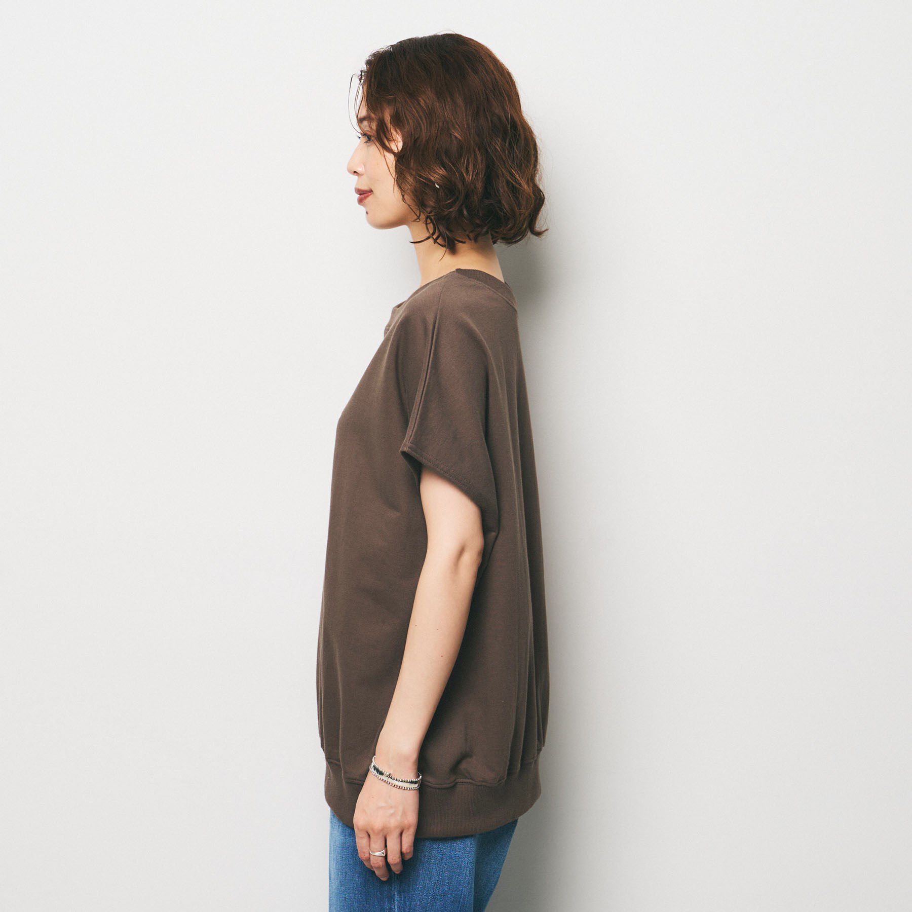 UNTITLED「【CHIGNON】別注 ミニ裏毛フレンチスリーブプルオーバー」|Tシャツ・カットソー|