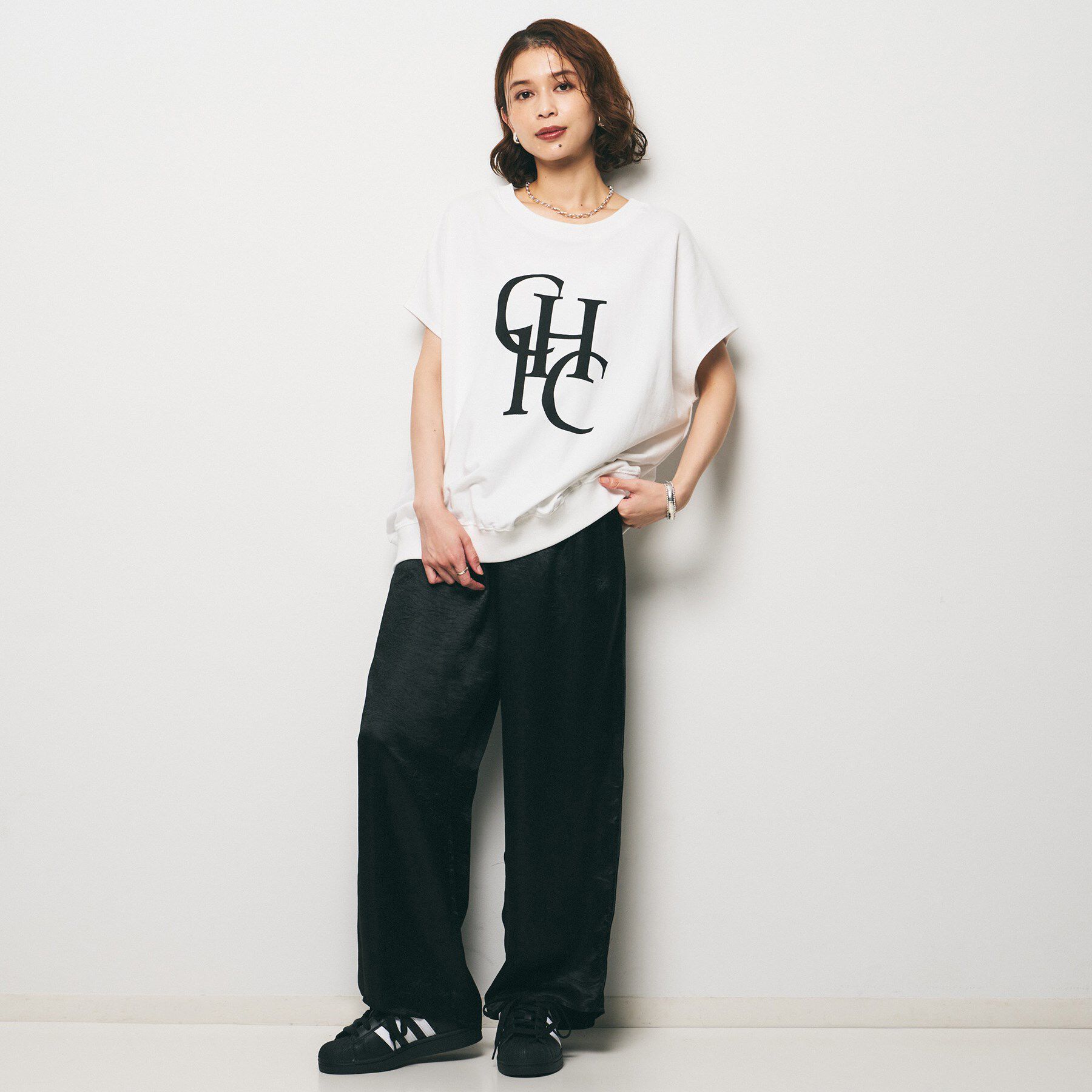 UNTITLED「【CHIGNON】別注 ミニ裏毛フレンチスリーブプルオーバー」|Tシャツ・カットソー|