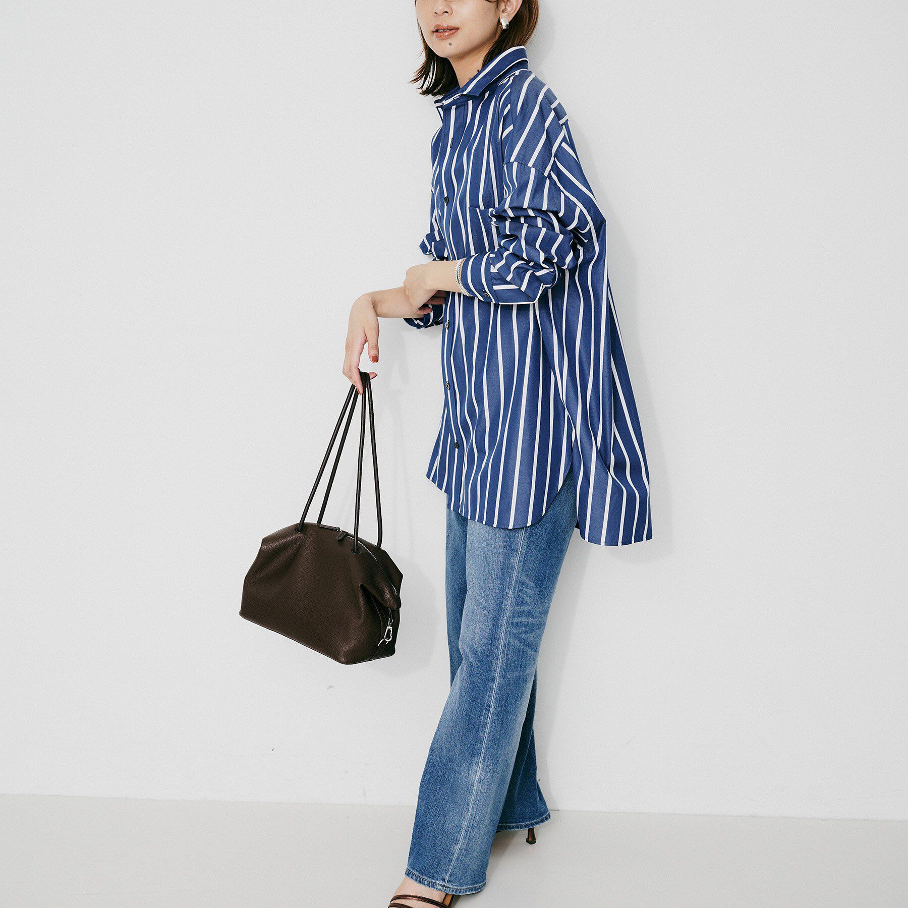 UNTITLED「【TICCA】スクエアビッグシャツ」|シャツ・ブラウス|