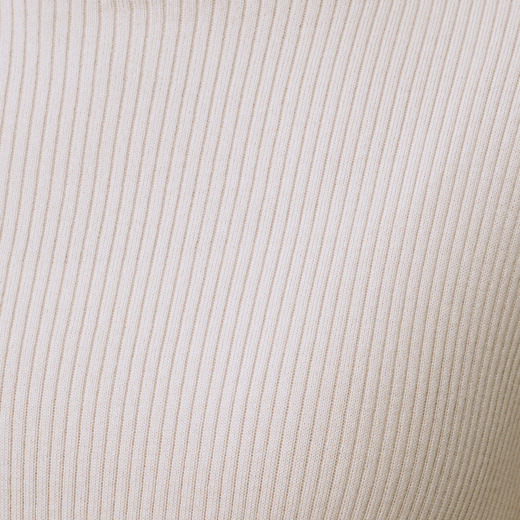 UNTITLED「【洗える/アンサンブル可能/ウール100%】リブタートルネックウールニット」|ニット・セーター|