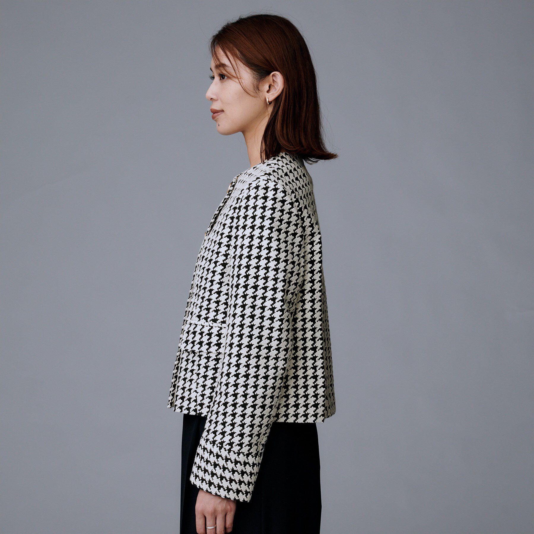 UNTITLED「【セットアップ可能】クラシックチドリ ジャケット」|ノーカラージャケット|