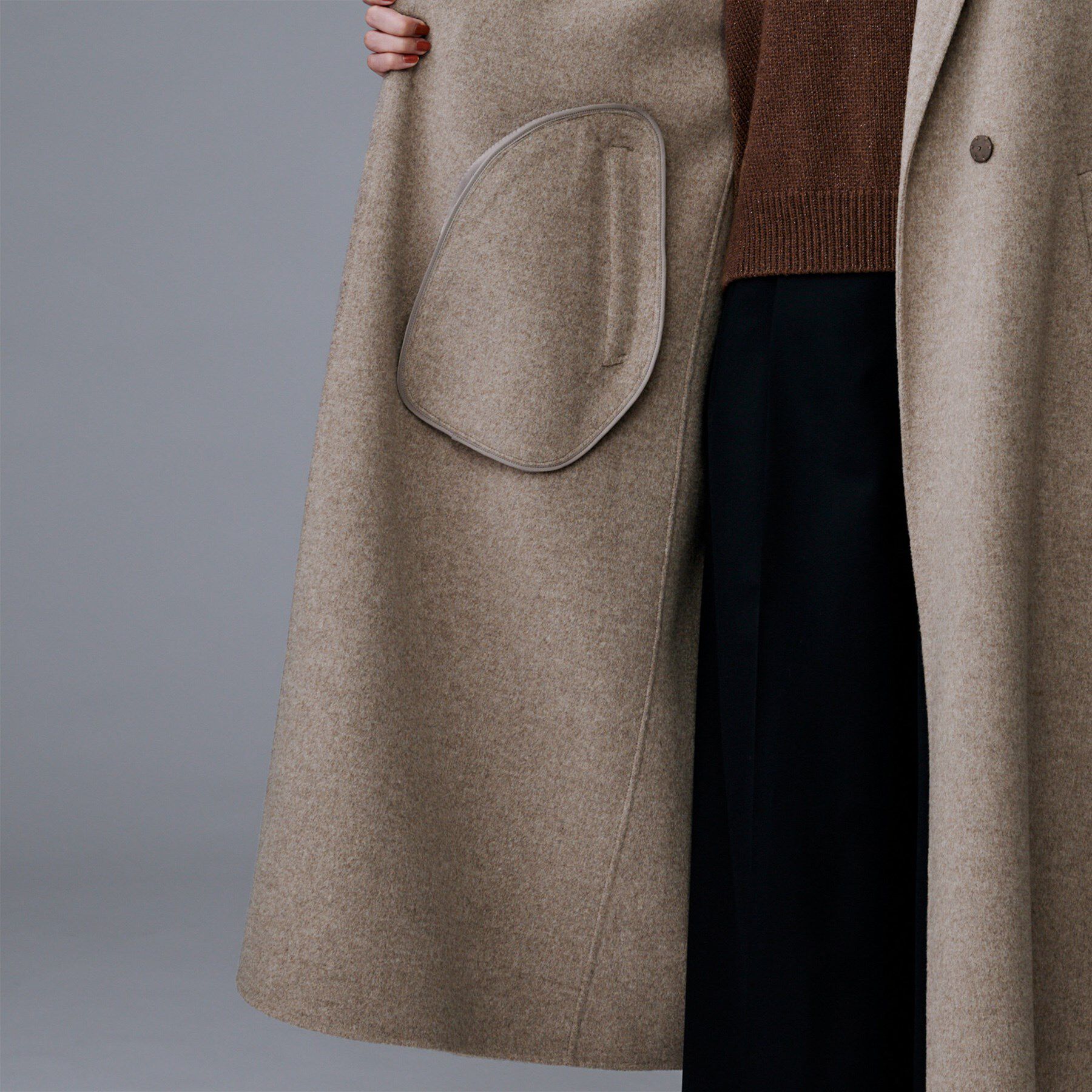 UNTITLED「【ロング丈/軽やか】テーラード　リバーコート」|チェスターコート|