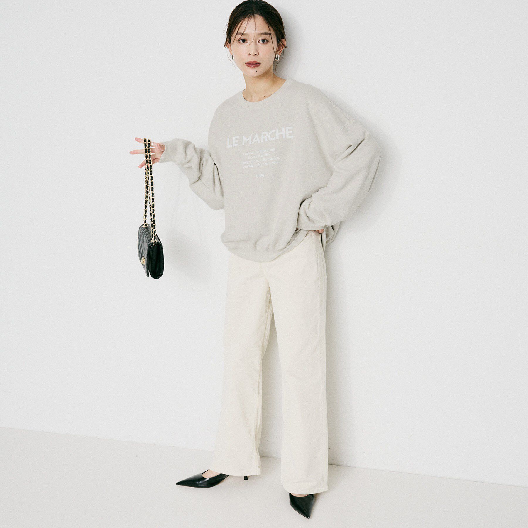 UNTITLED「【CHIGNON】別注ロゴスウェット」|パーカー|