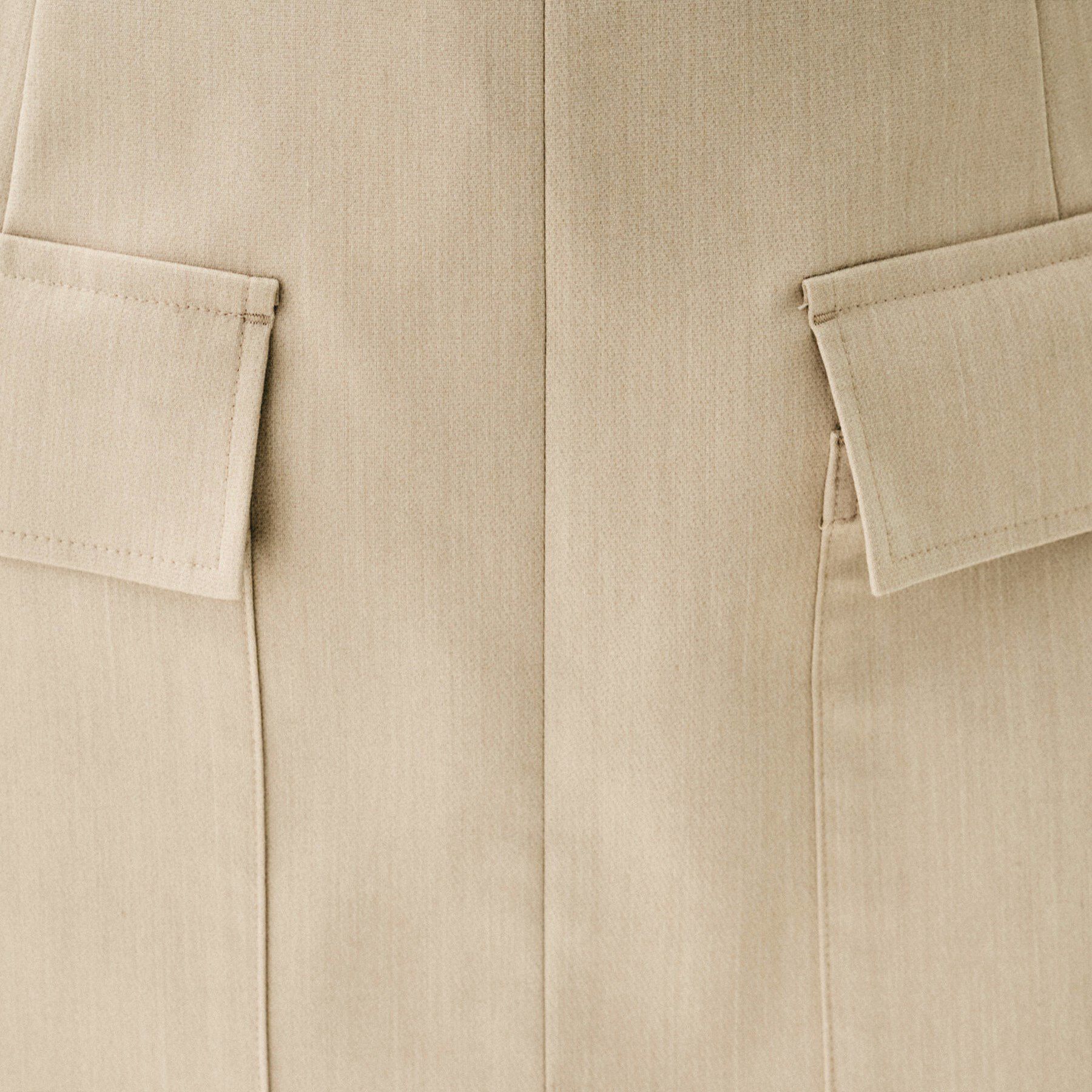 UNTITLED「【ストレッチ性/洗える】アウトポケット ナロースカート」|スカート|