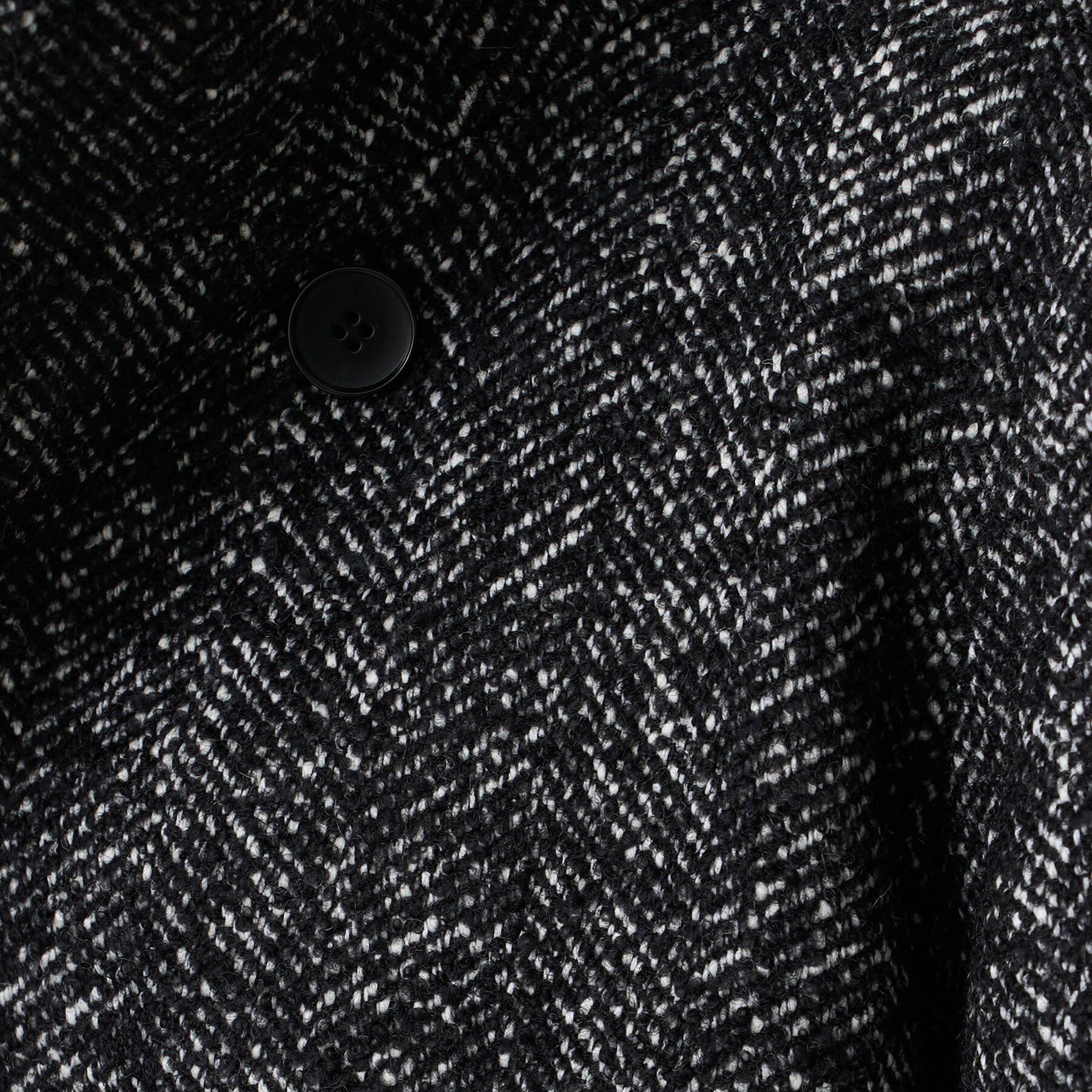 UNTITLED「【ツイード風/スタンドカラー】ファンシーヘリンボンコート」|その他|