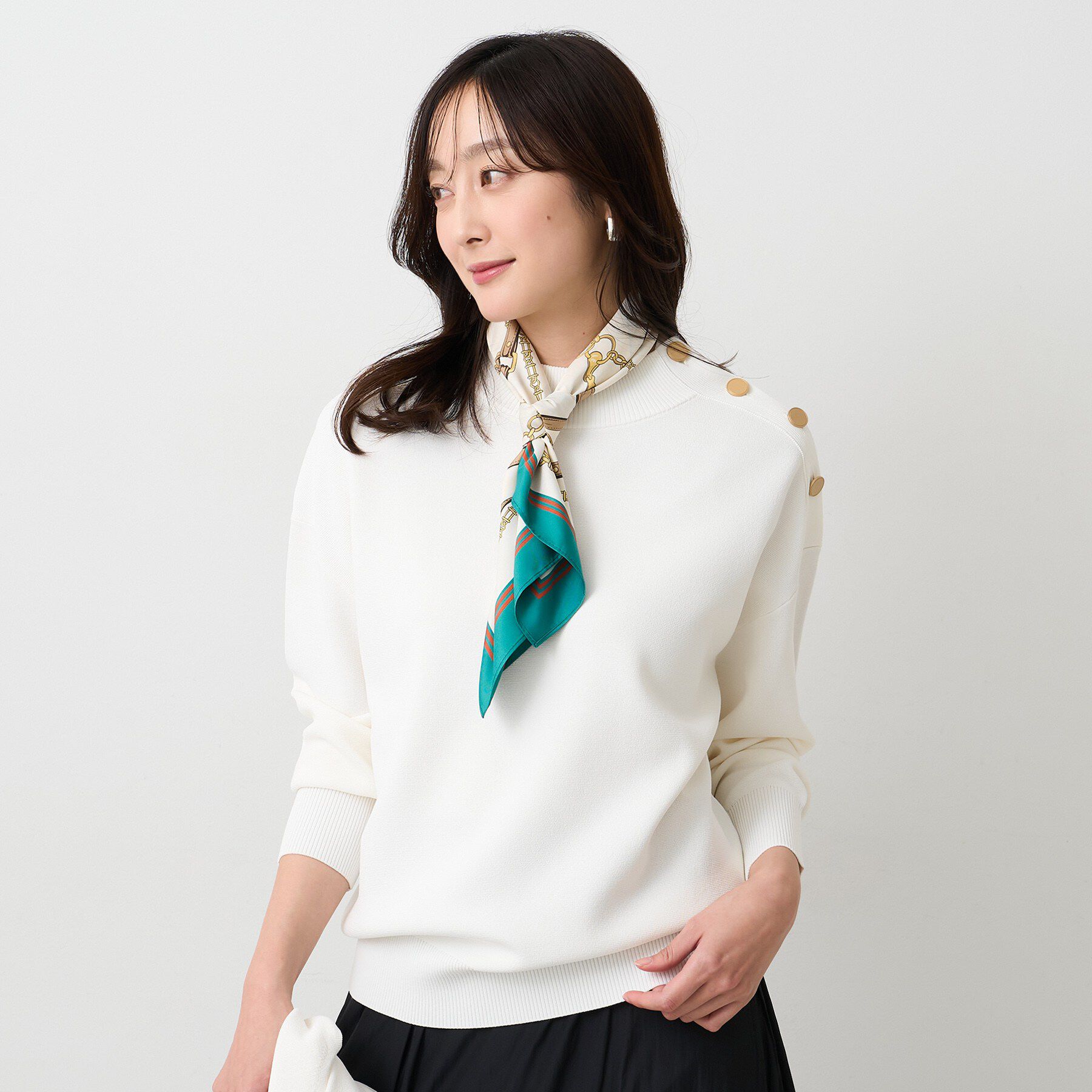 UNTITLED「【春先におすすめ/洗える】ミラノリブニット」|ニット・セーター|