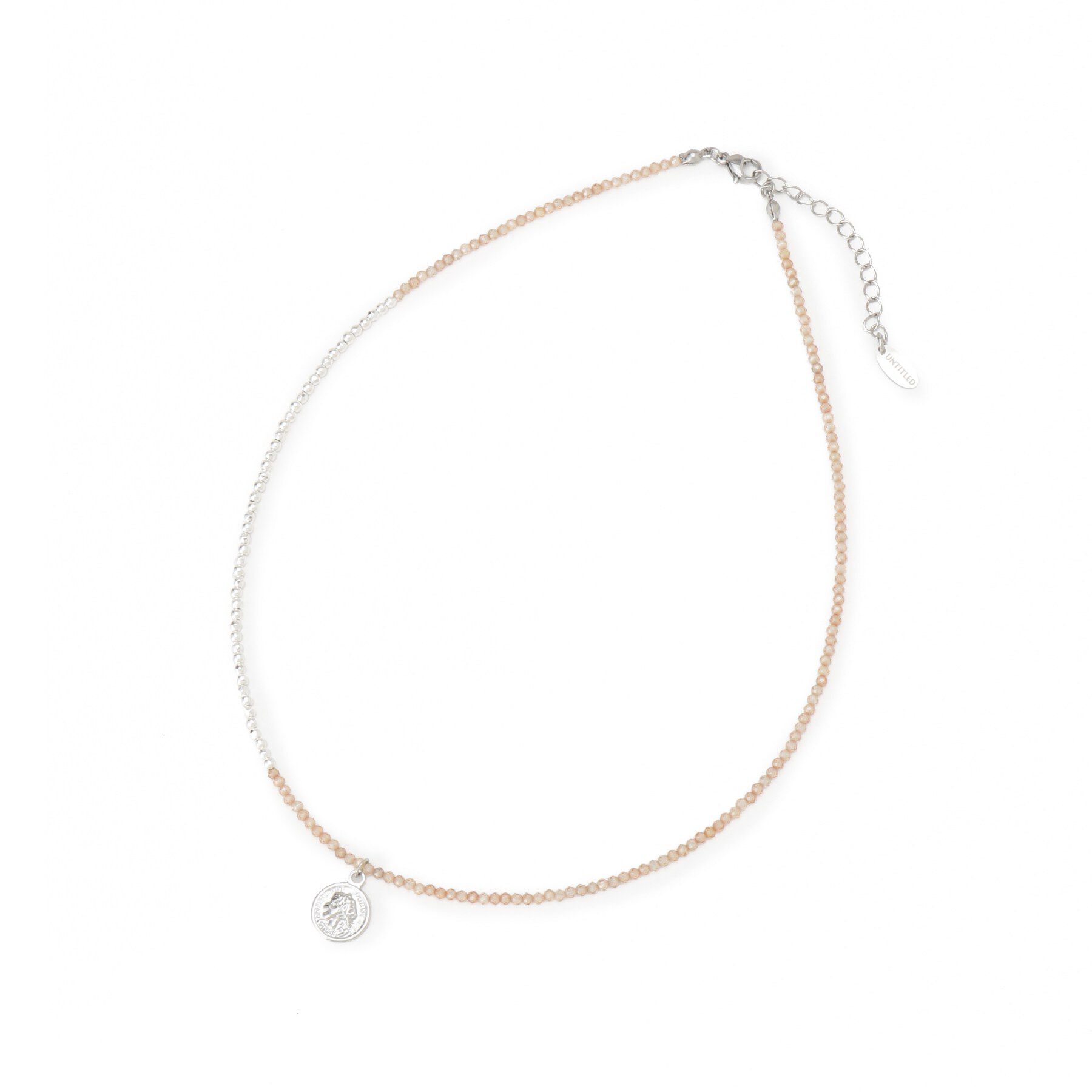UNTITLED「ビーズコイントップ」|ネックレス|