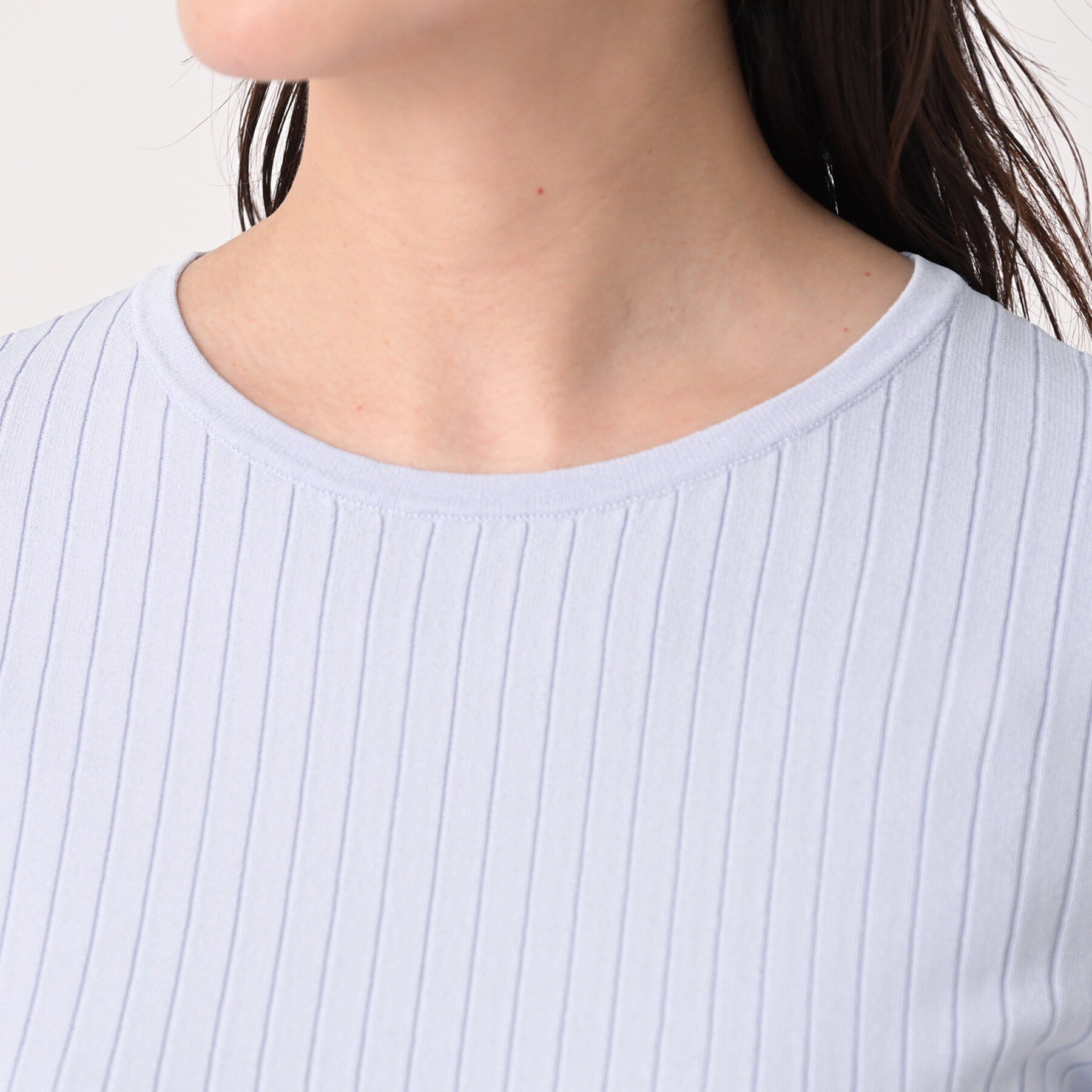 UNTITLED「【アンサンブル可/洗える】ワイドリブニット」|ニット・セーター|