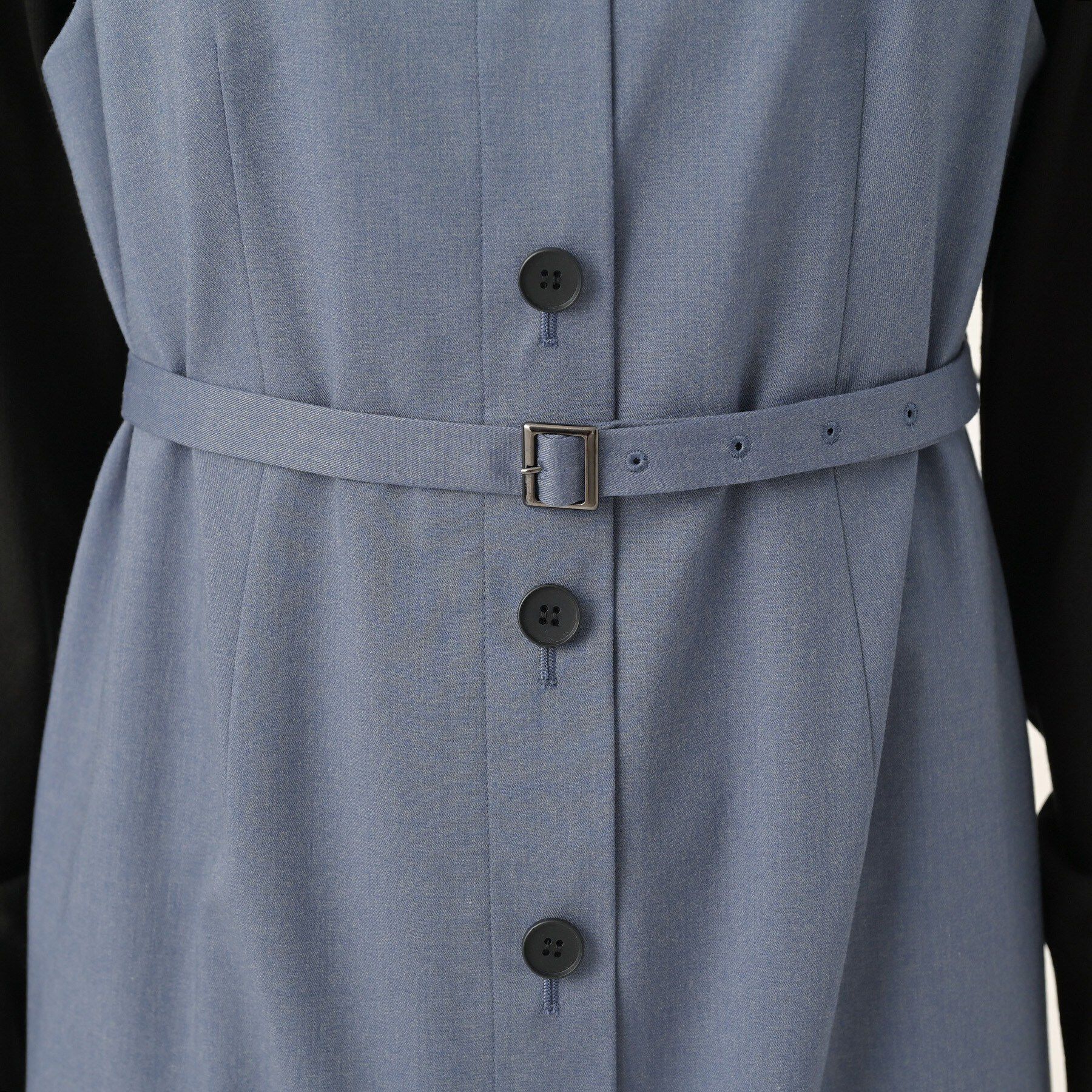 UNTITLED「スクエアネックジャンパースカート」|ワンピース|