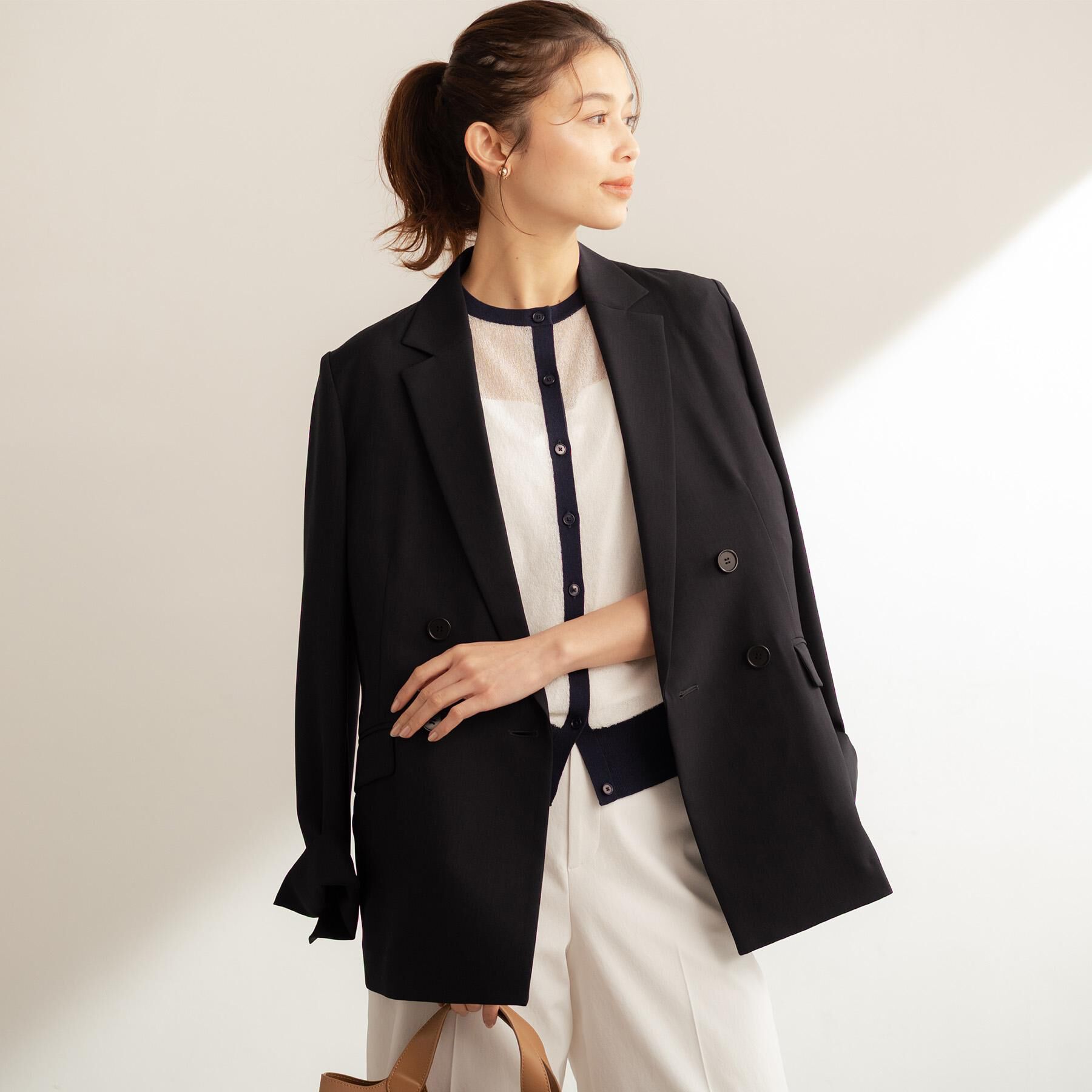 UNTITLED「ダブルブレストジャケット」|テーラードジャケット|