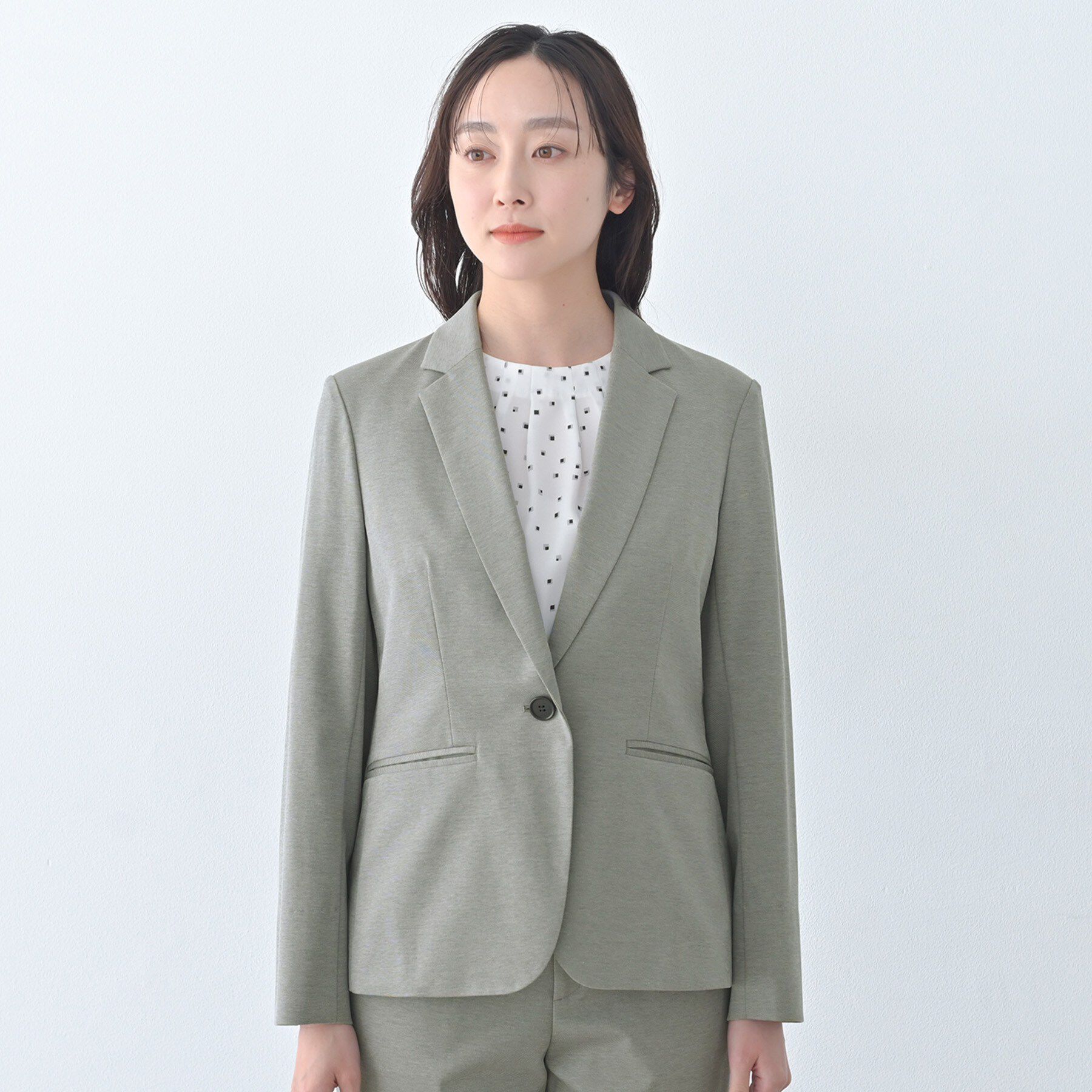 UNTITLED「ジャージテーラードジャケット」|テーラードジャケット|