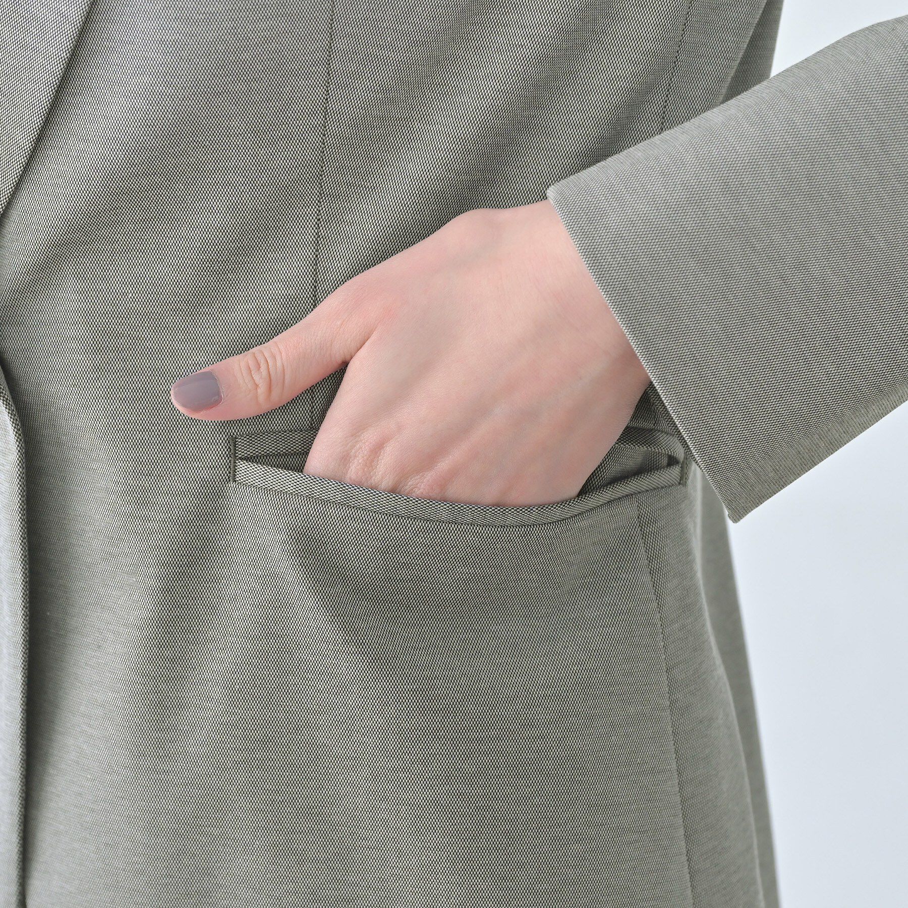 UNTITLED「ジャージテーラードジャケット」|テーラードジャケット|