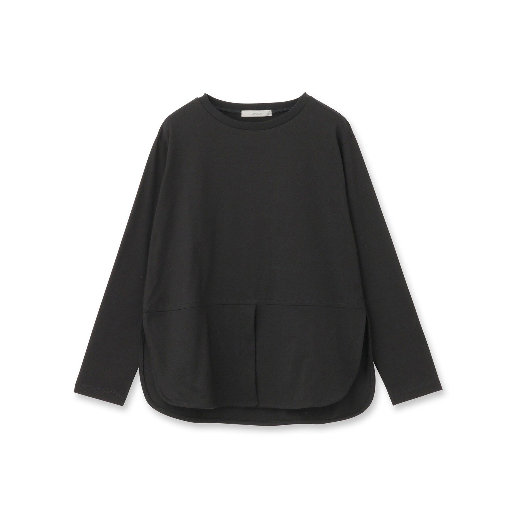 UNTITLED「【Liyoca】ベーシック天竺スリットプルオーバー」|Tシャツ・カットソー|