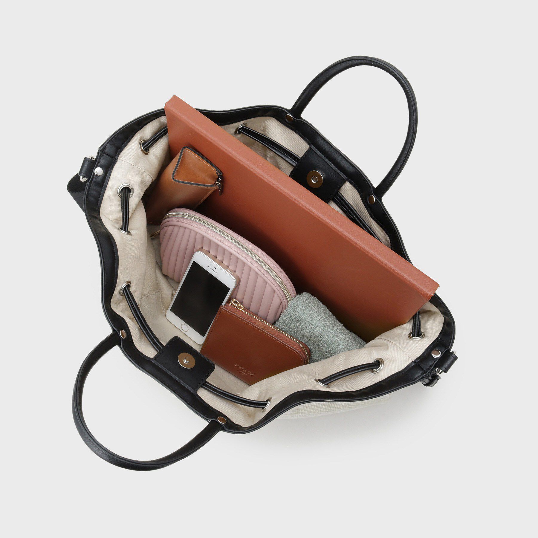 UNTITLED「2WAYドロストトート」|トートバッグ|