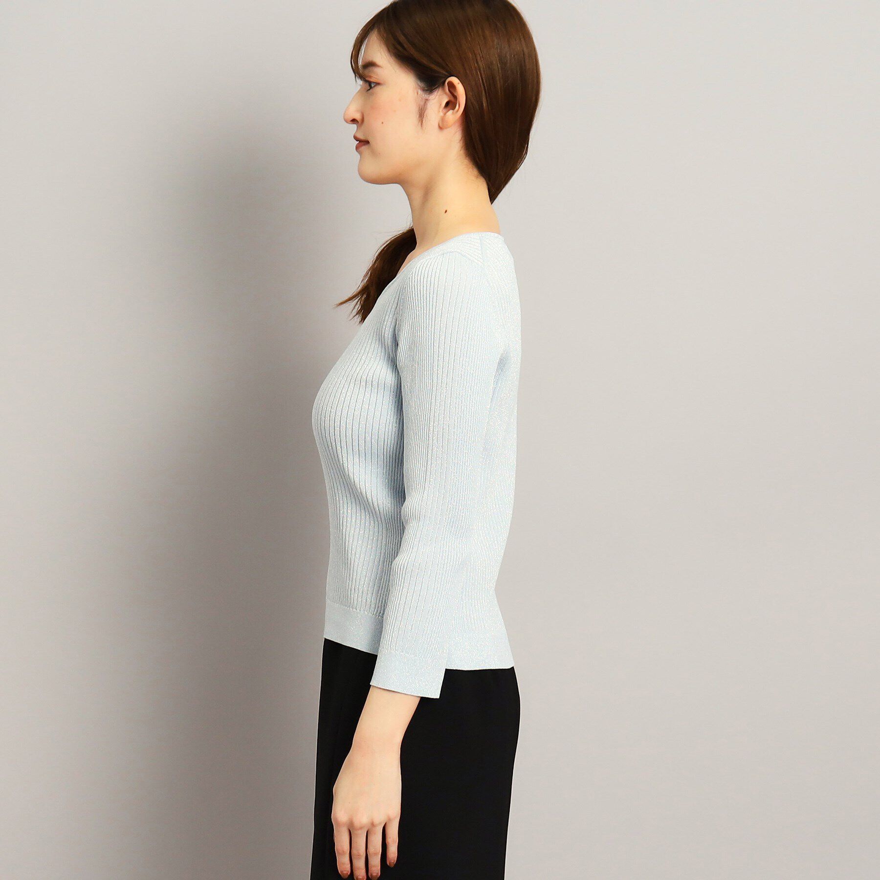 COUP DE CHANCE「【洗える】上品に華やぐラメニット」|ニット・セーター|