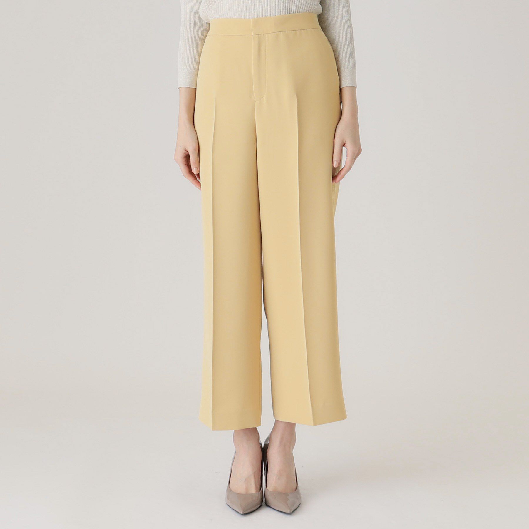 COUP DE CHANCE「【洗える／ウエストゴム】ストレートワイドパンツ」|その他|