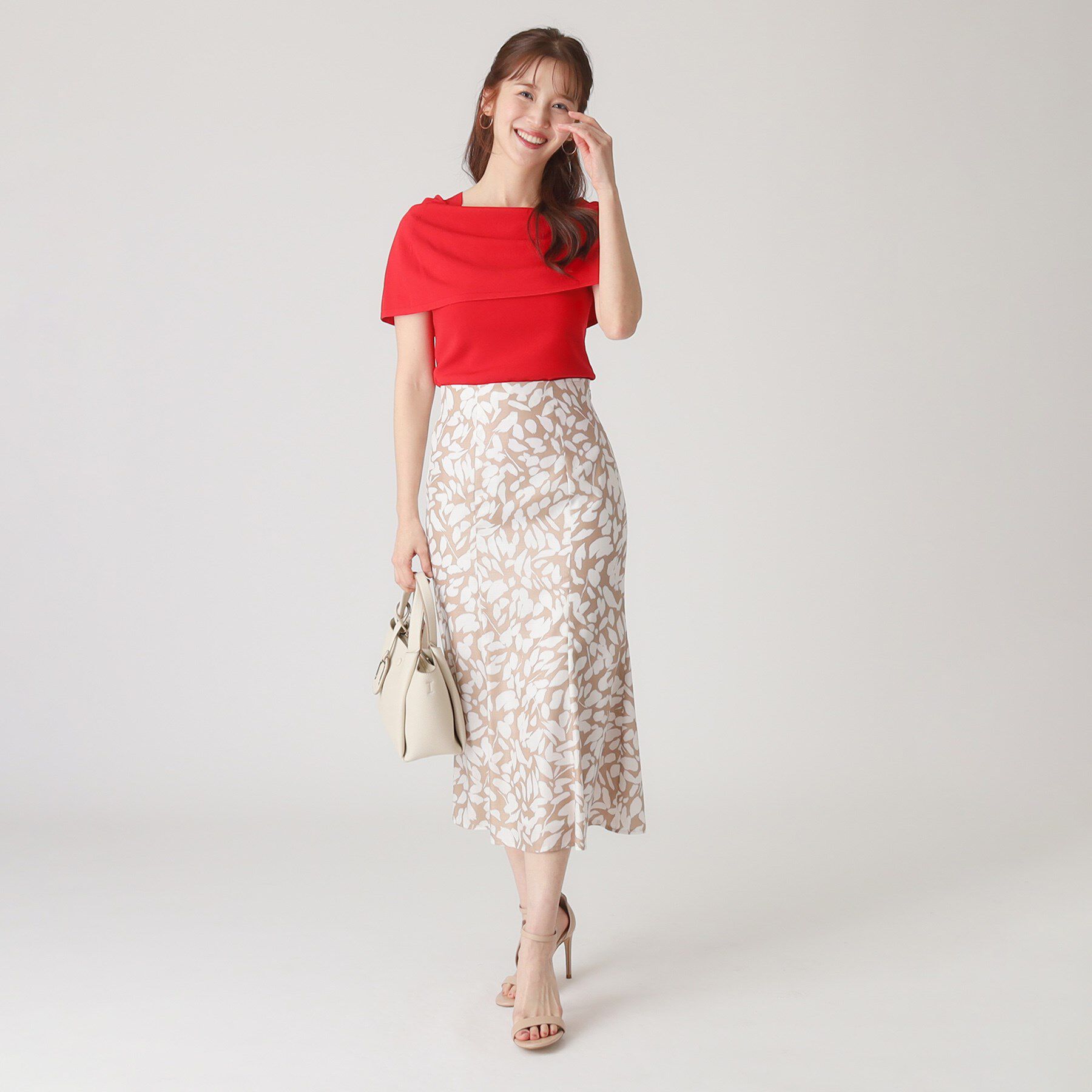 COUP DE CHANCE「【洗える】オフショルダーニットトップス」|ニット・セーター|