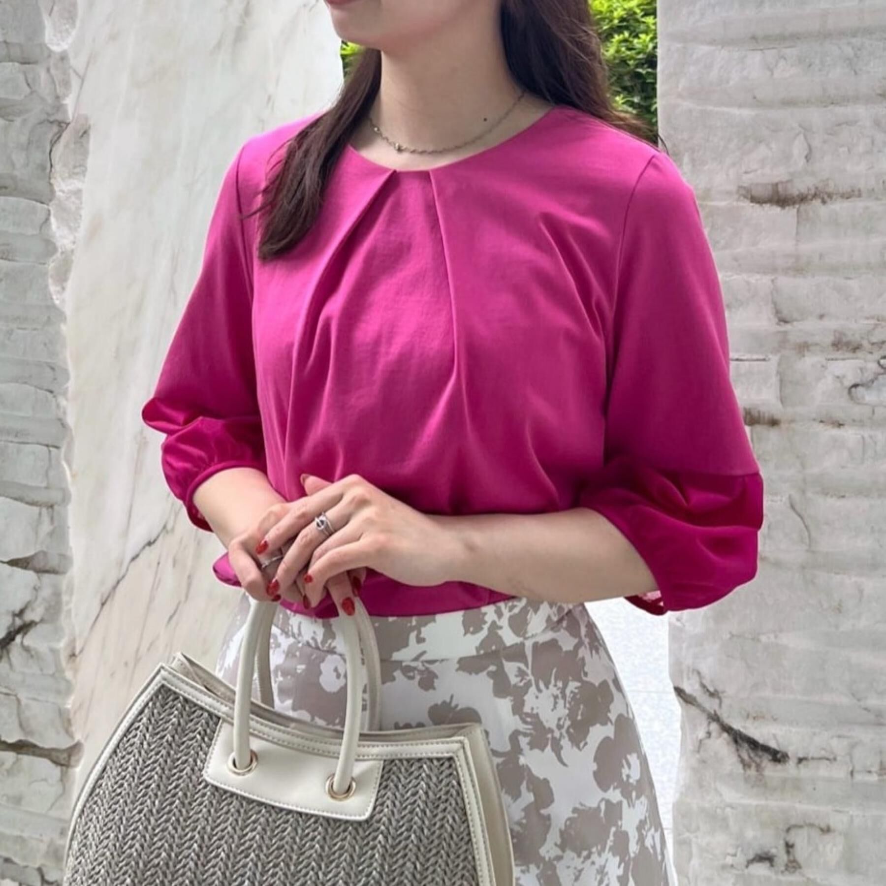 COUP DE CHANCE「【洗える／日本製】袖デザイントップス」|Tシャツ・カットソー|