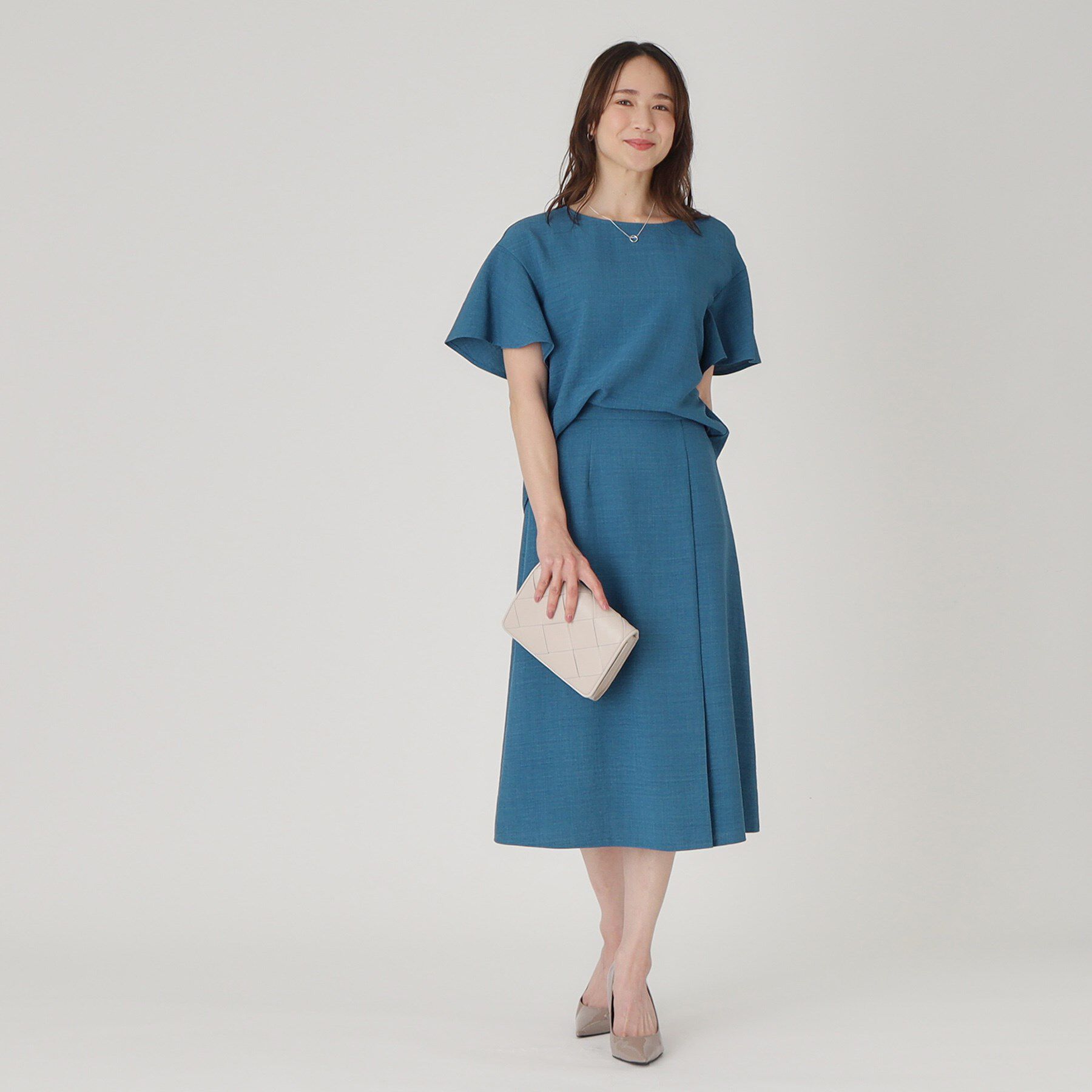 COUP DE CHANCE「【洗える/ウエストゴム】フレアースカート」|スカート|