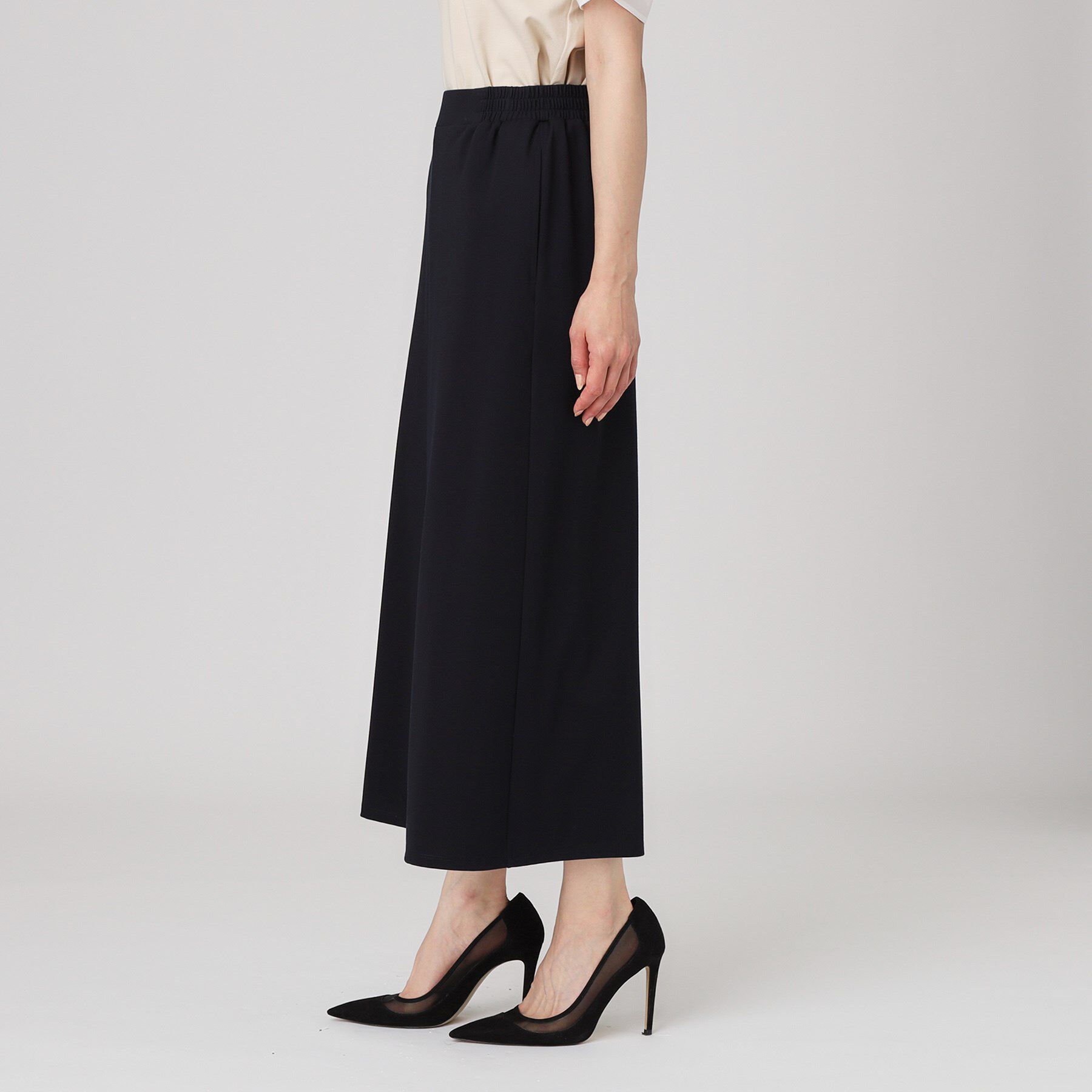 COUP DE CHANCE「【手洗い可／ウエストゴム】ジャージワイドパンツ」|その他|