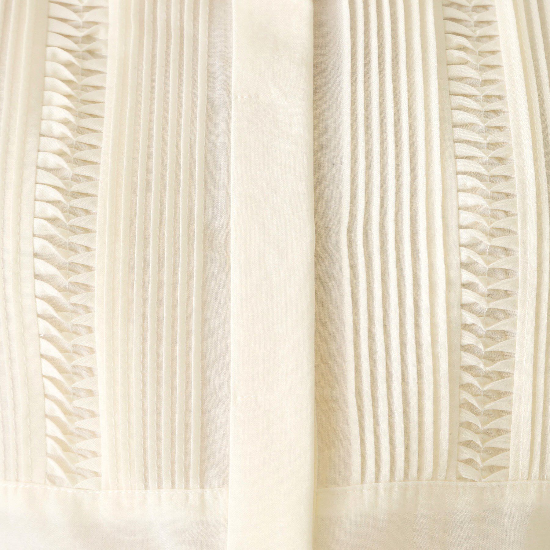 COUP DE CHANCE「【手洗い可】タックデザインブラウス」|シャツ・ブラウス|