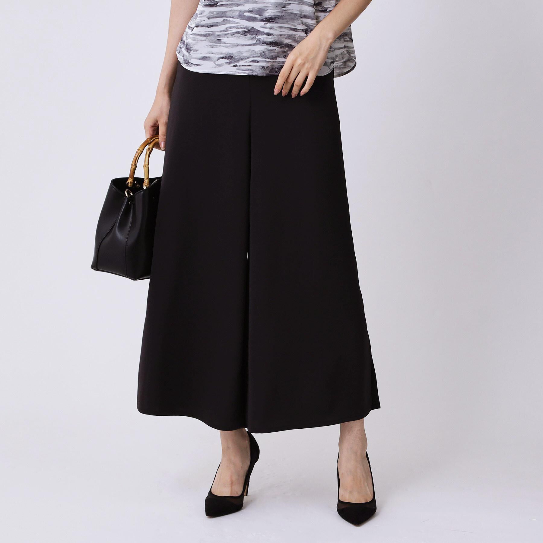 COUP DE CHANCE「【手洗い可／日本製】サイドスリット入りワイドパンツ」|その他|