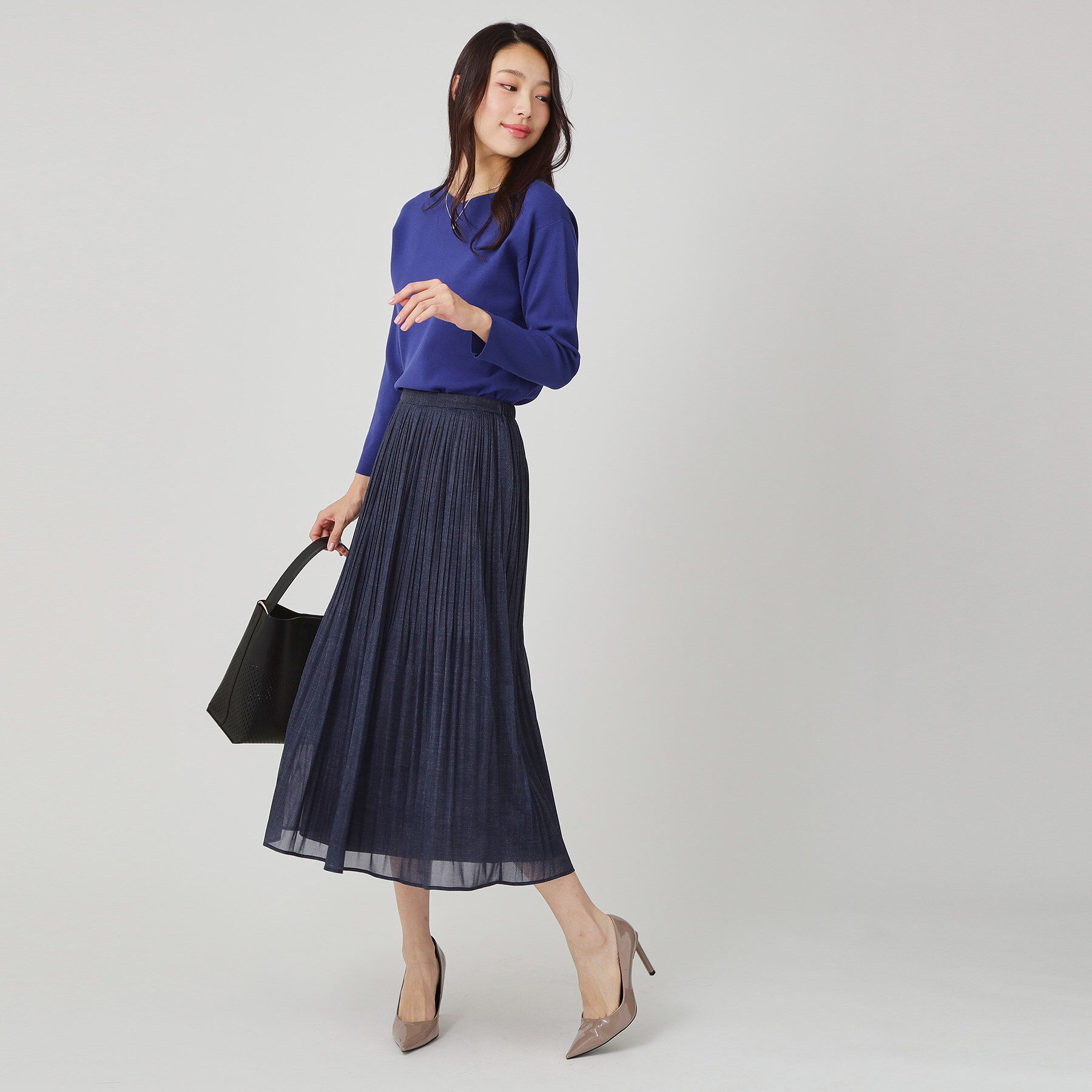 COUP DE CHANCE「【手洗い可】ハートネックのニットトップス」|ニット・セーター|