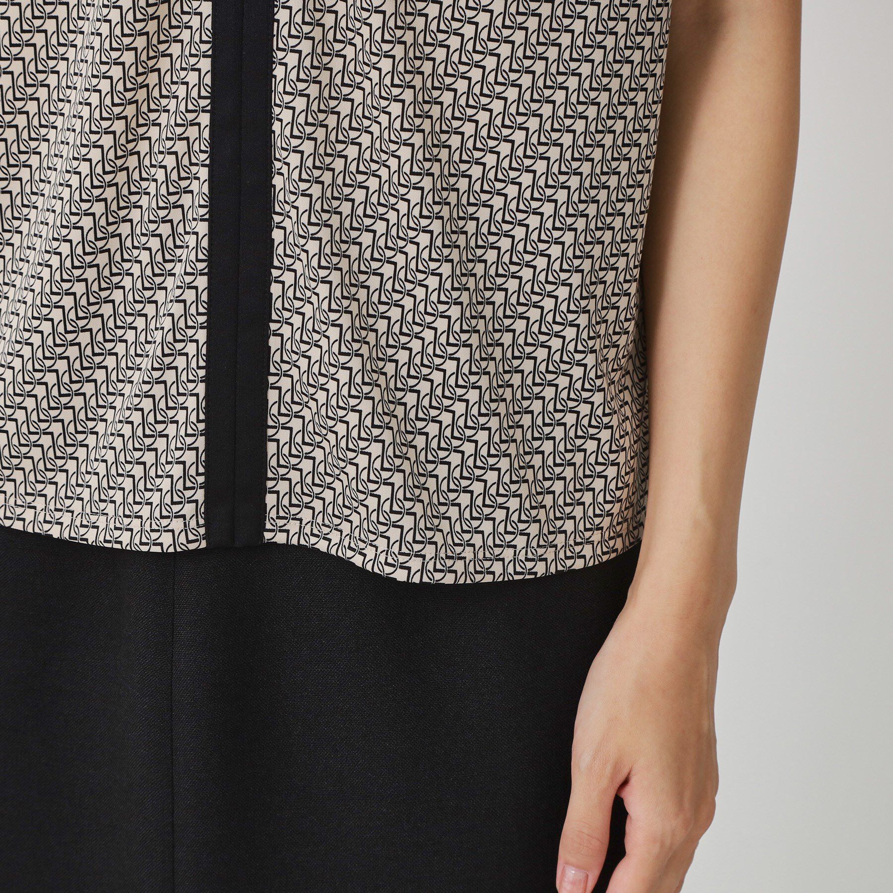 COUP DE CHANCE「【手洗い可／日本製】柄トップス」|シャツ・ブラウス|