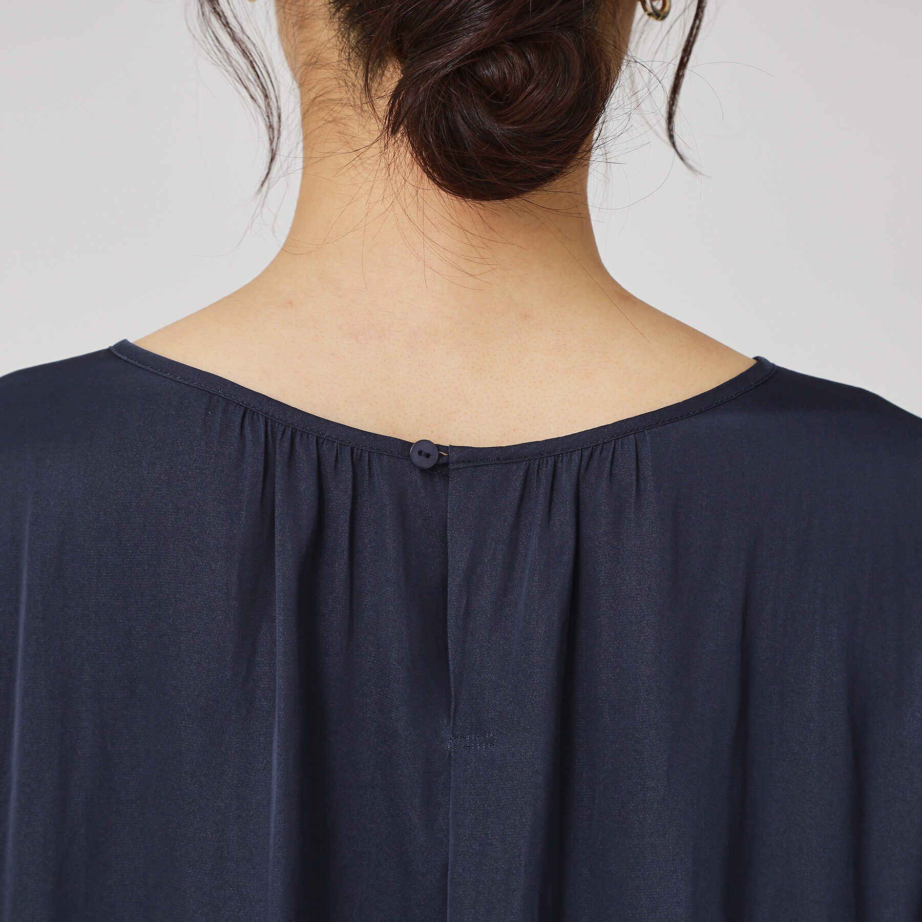 COUP DE CHANCE「【手洗い可／セットアップ可】エアリーなギャザーブラウス」|シャツ・ブラウス|