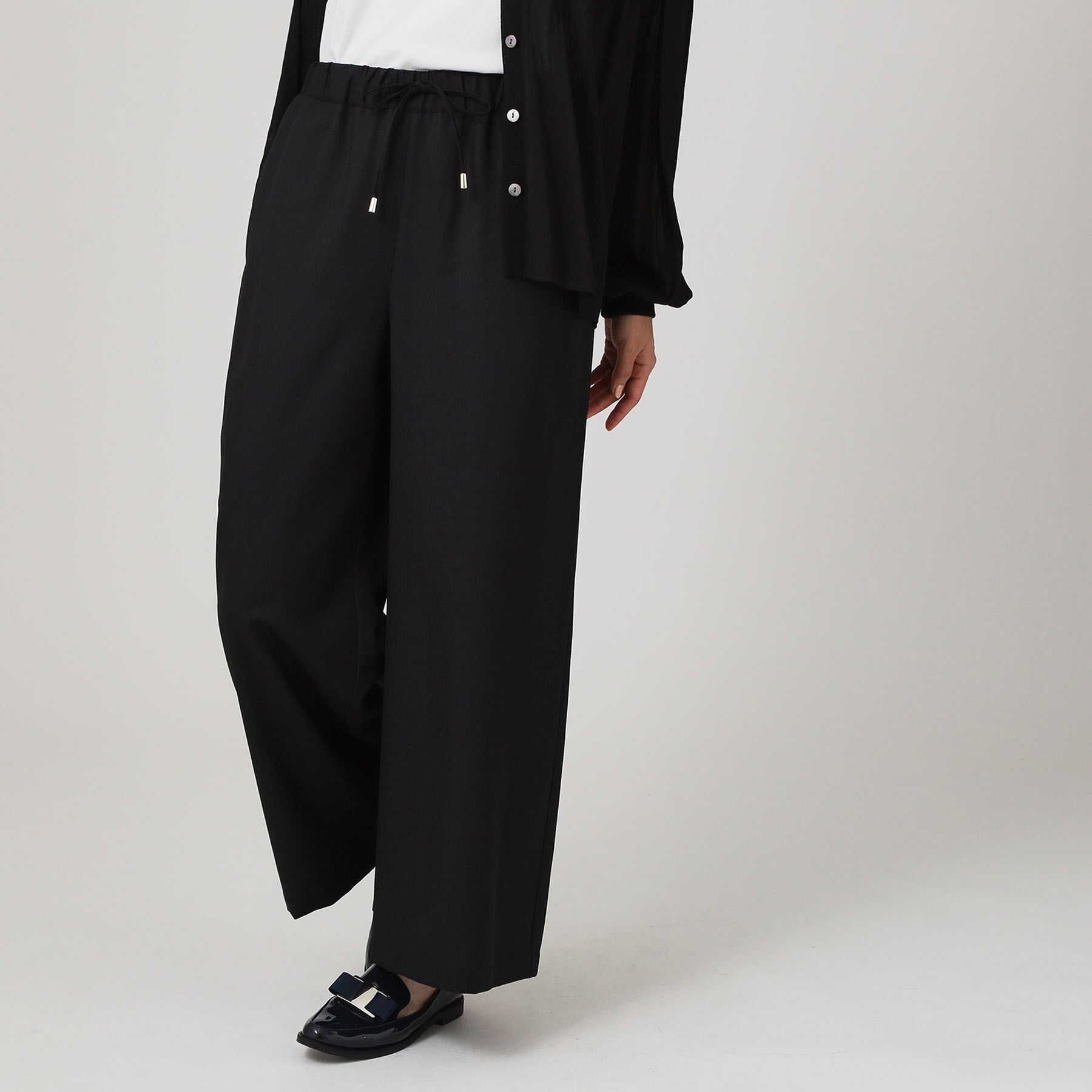 COUP DE CHANCE「【手洗い可／ウエストゴム】ストレートワイドのイージーパンツ」|その他|