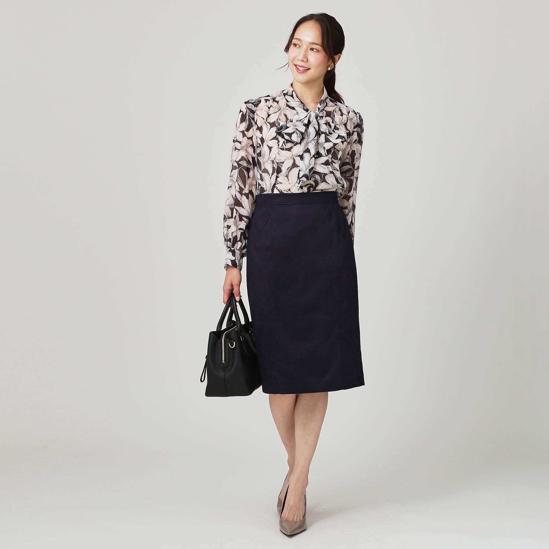 COUP DE CHANCE「【手洗い可／日本製／スーツ可】タイトシルエットのスカート」|スカート|