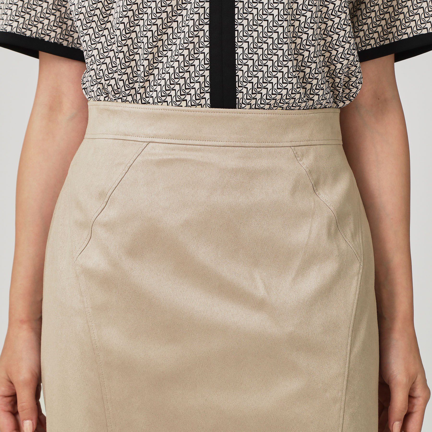 COUP DE CHANCE「【手洗い可／日本製／スーツ可】タイトシルエットのスカート」|スカート|