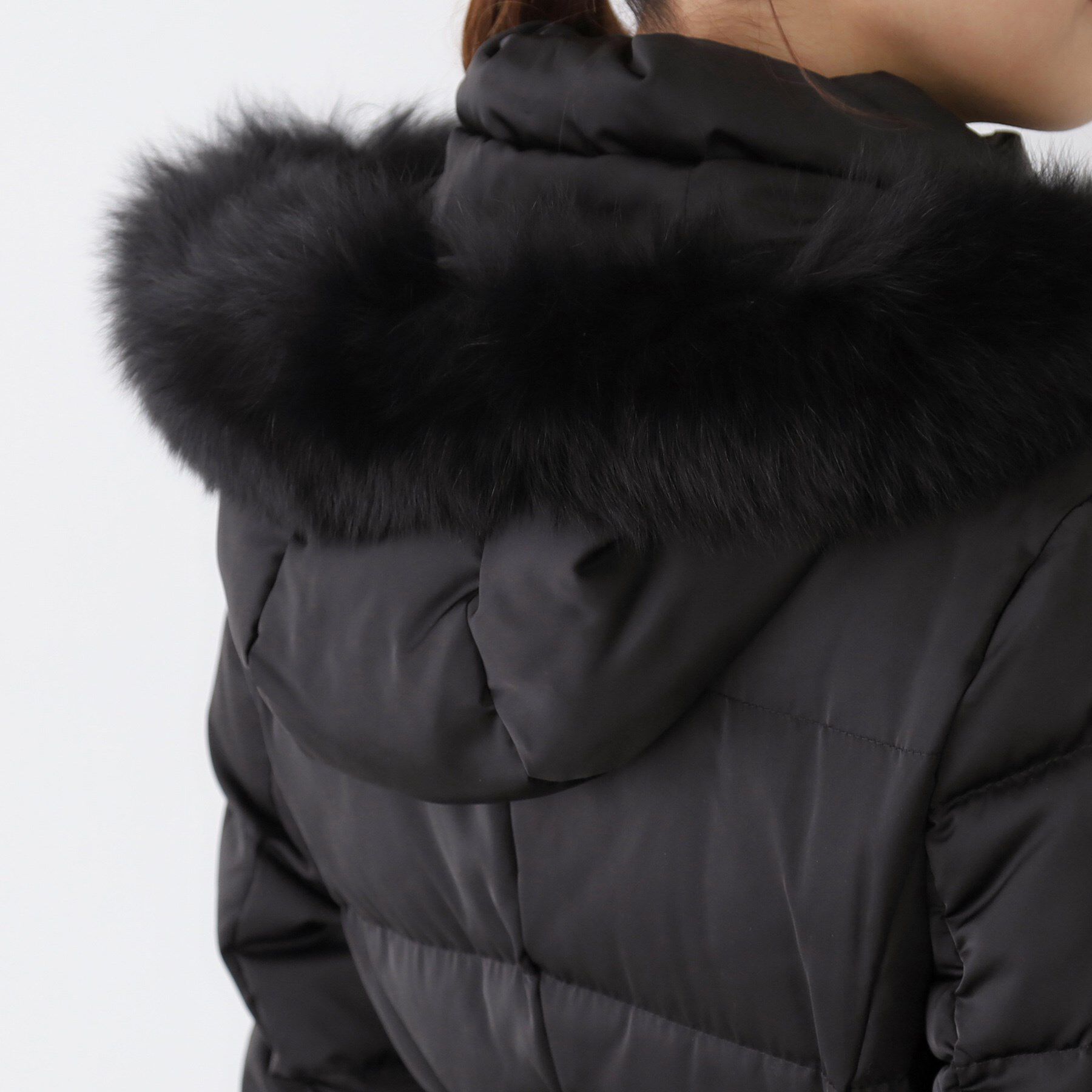 COUP DE CHANCE「【ミディ丈】ベルト付ダウンコート」|ダウン|